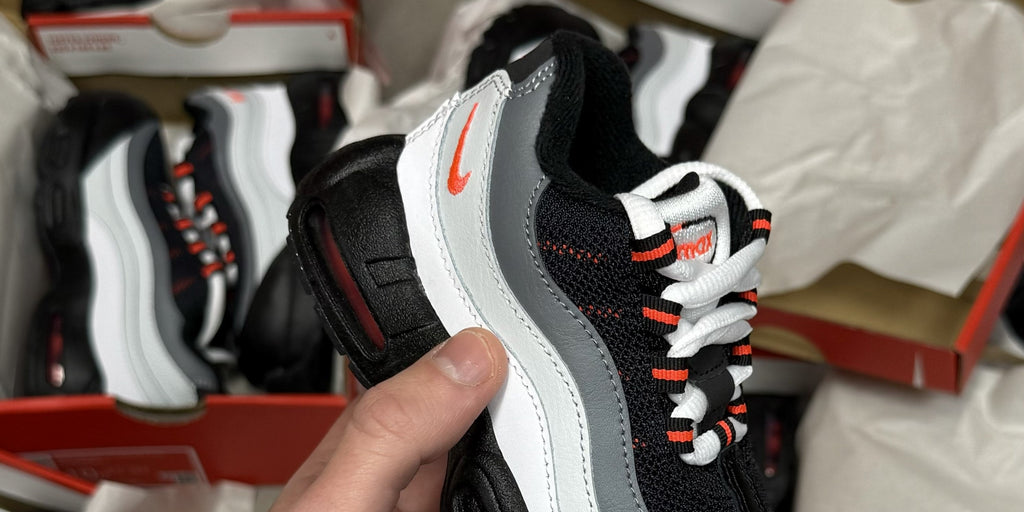 Trainers Nike Air Max 95 Toddler Grey Baby Airmax 95's Shop Now