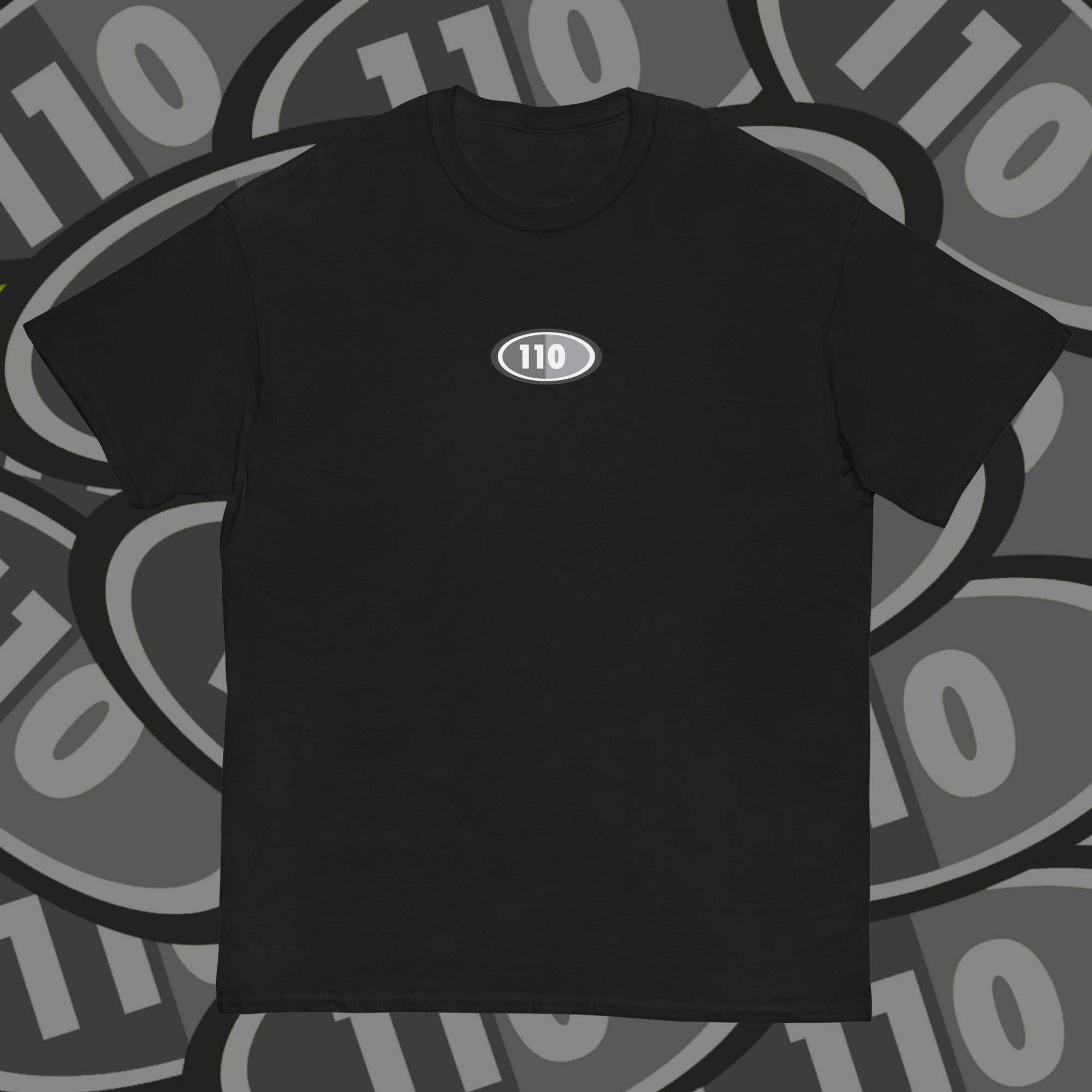 110 T-SHIRT GREYSCALE - Cheshire Creps