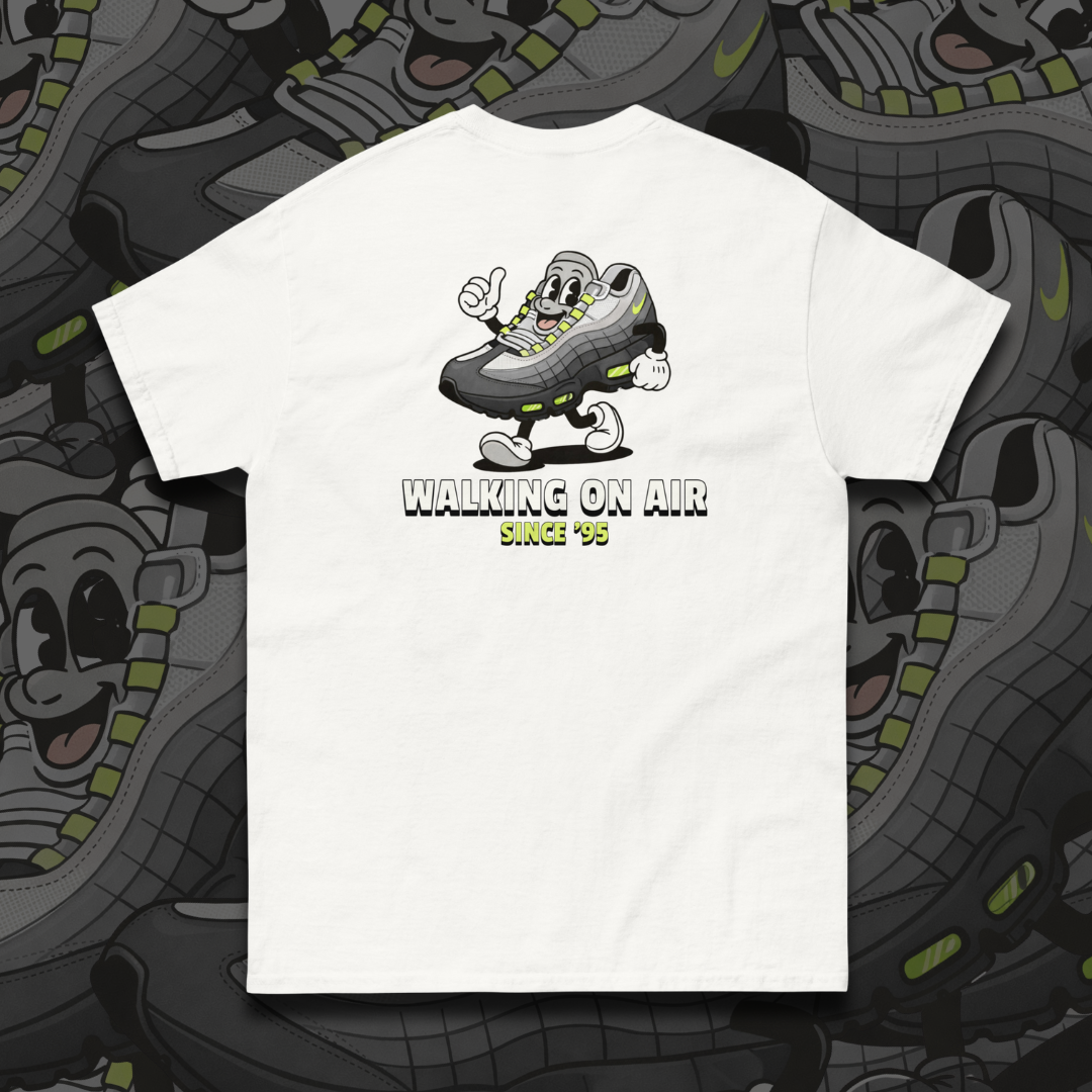 AIRMAN 'WALKING ON AIR' T-SHIRT - Cheshire Creps