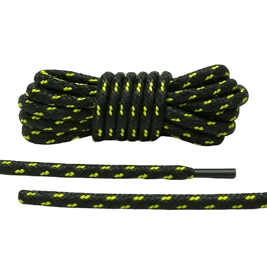 Airmax 95 Laces - Black Neon - Cheshire Creps