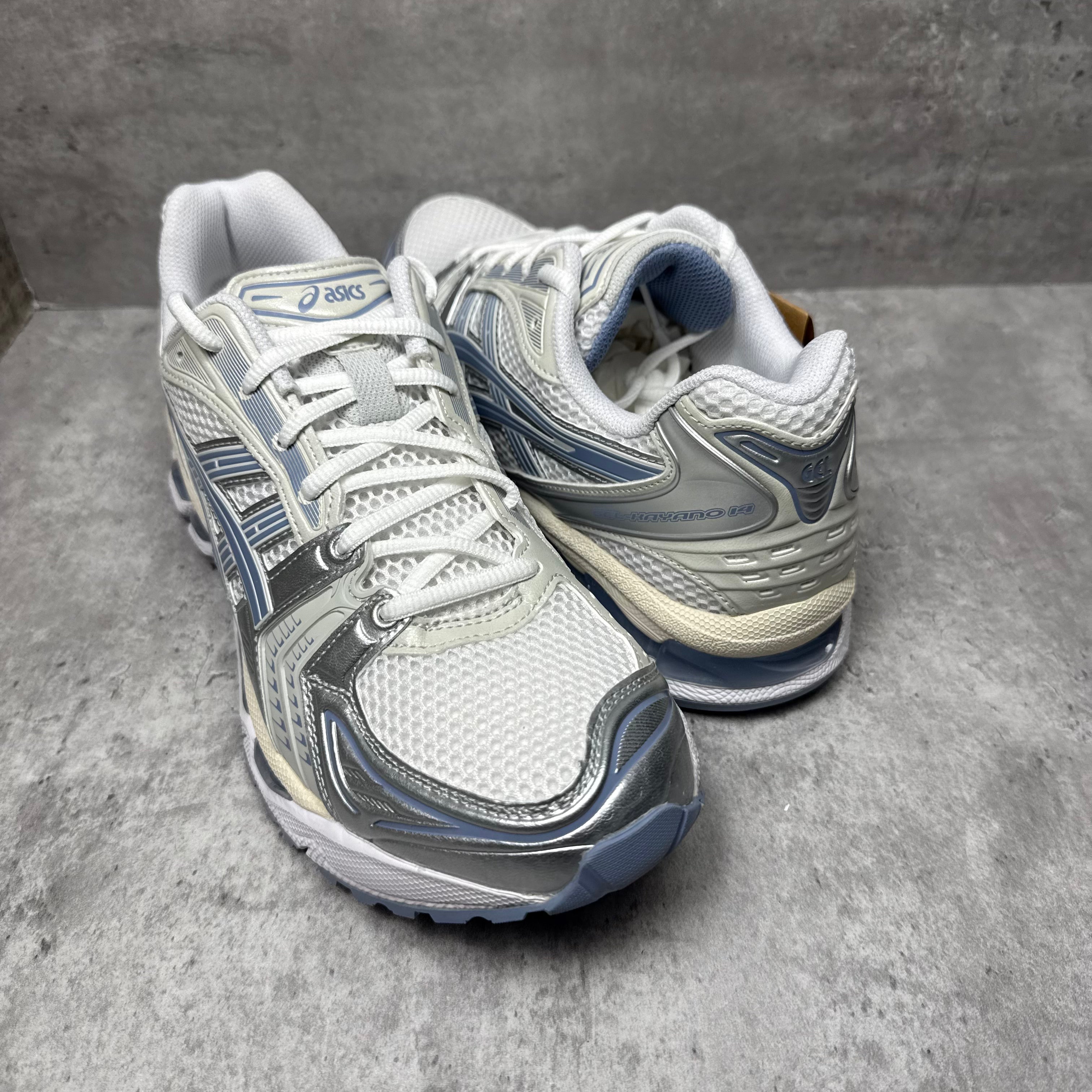 ASICS Gel-Kayano 14 White / Light Navy
