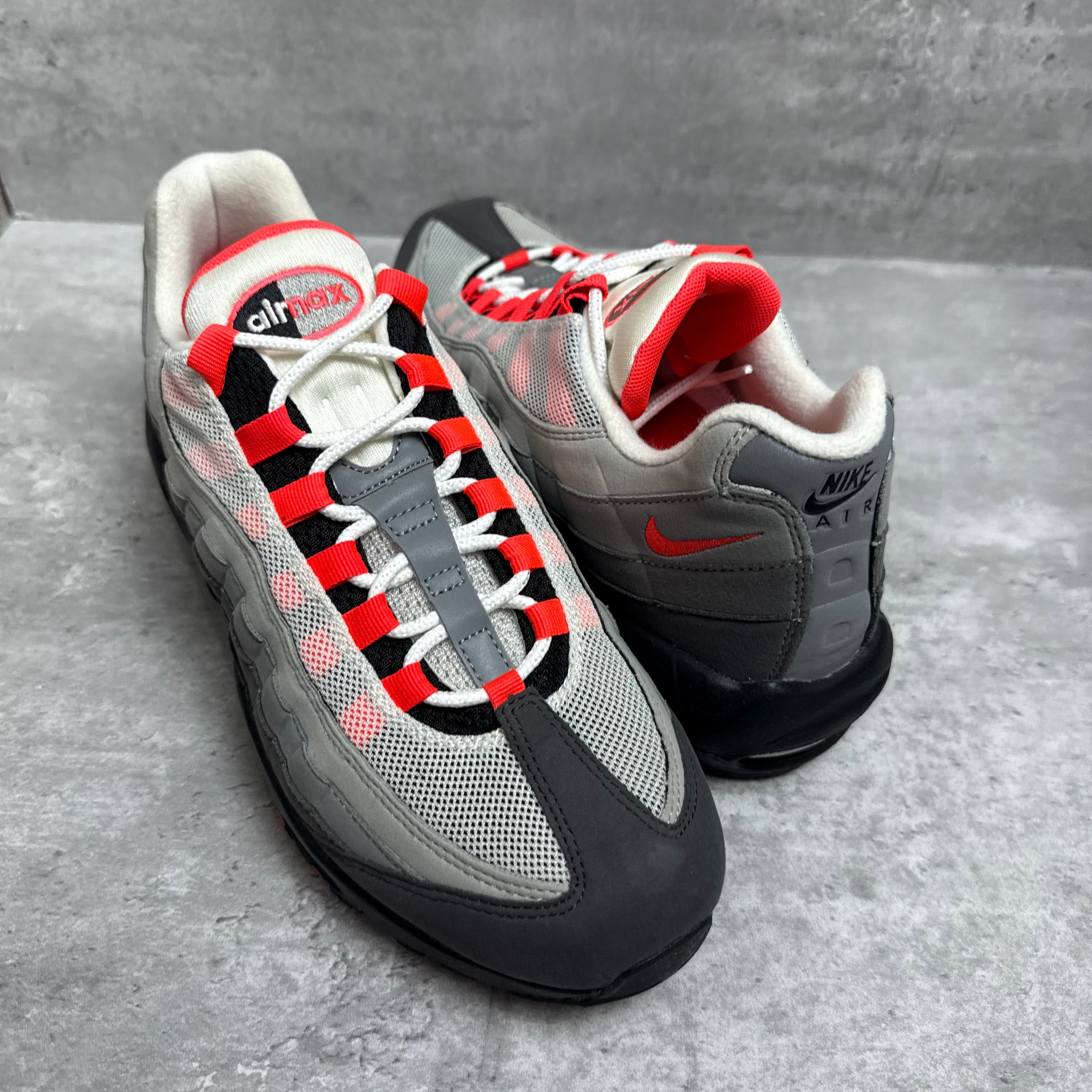 Nike Airmax 95 Solar Red 2018 - Cheshire Creps