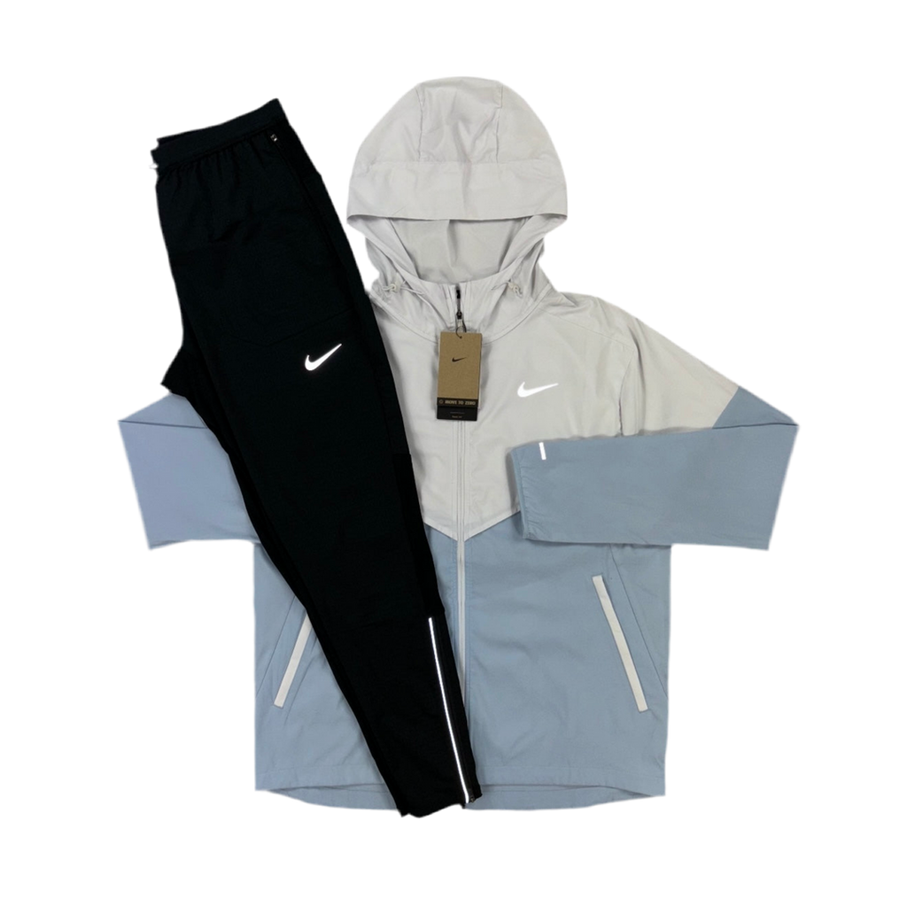 Nike Armour Blue Jacket / Black Phenom Pants Set