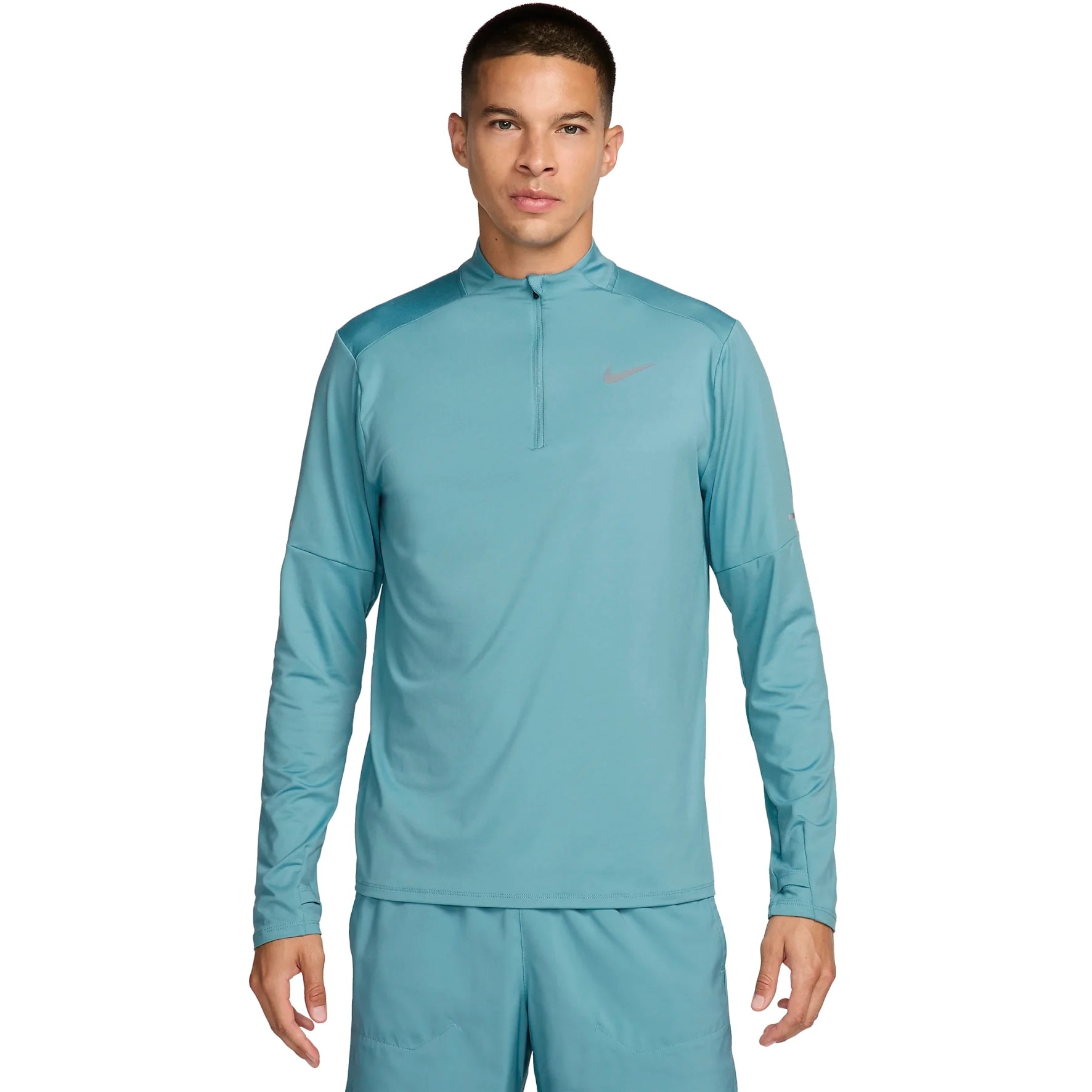 Nike - Denim Turquoise Quarter Zip - Cheshire Creps