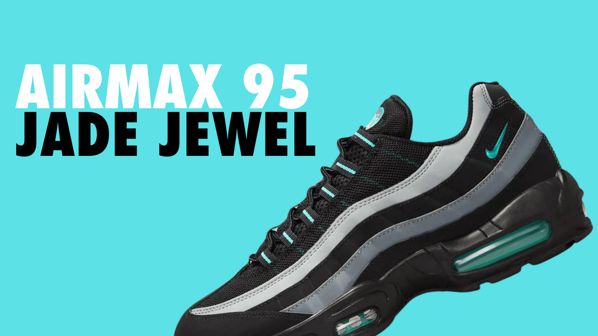 希少 新品✨i N15 JEWEL Black 4GB Nike Air Max 95 Black/Jade Jewel: Release Date and Drop Info