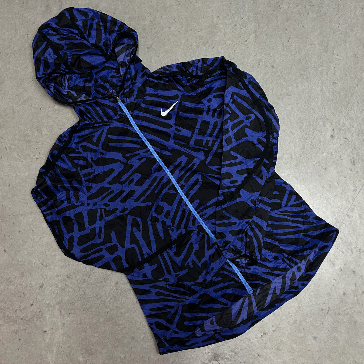Nike Palm Windrunner Jacket Blue