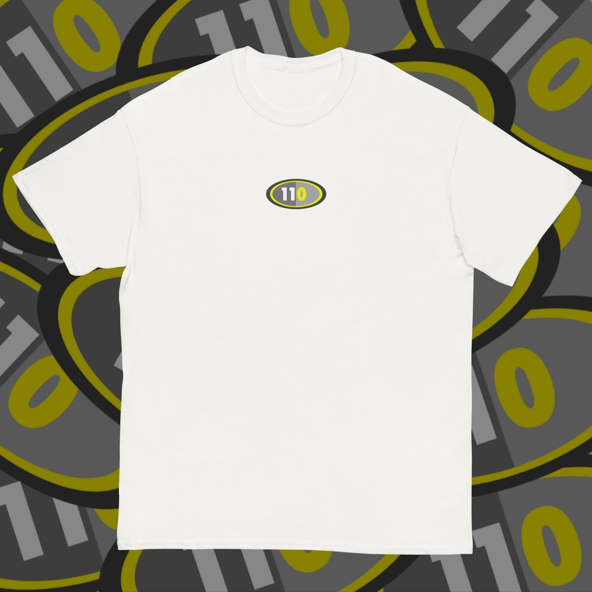 110 T-SHIRT YELLOW STRIKE - Cheshire Creps 