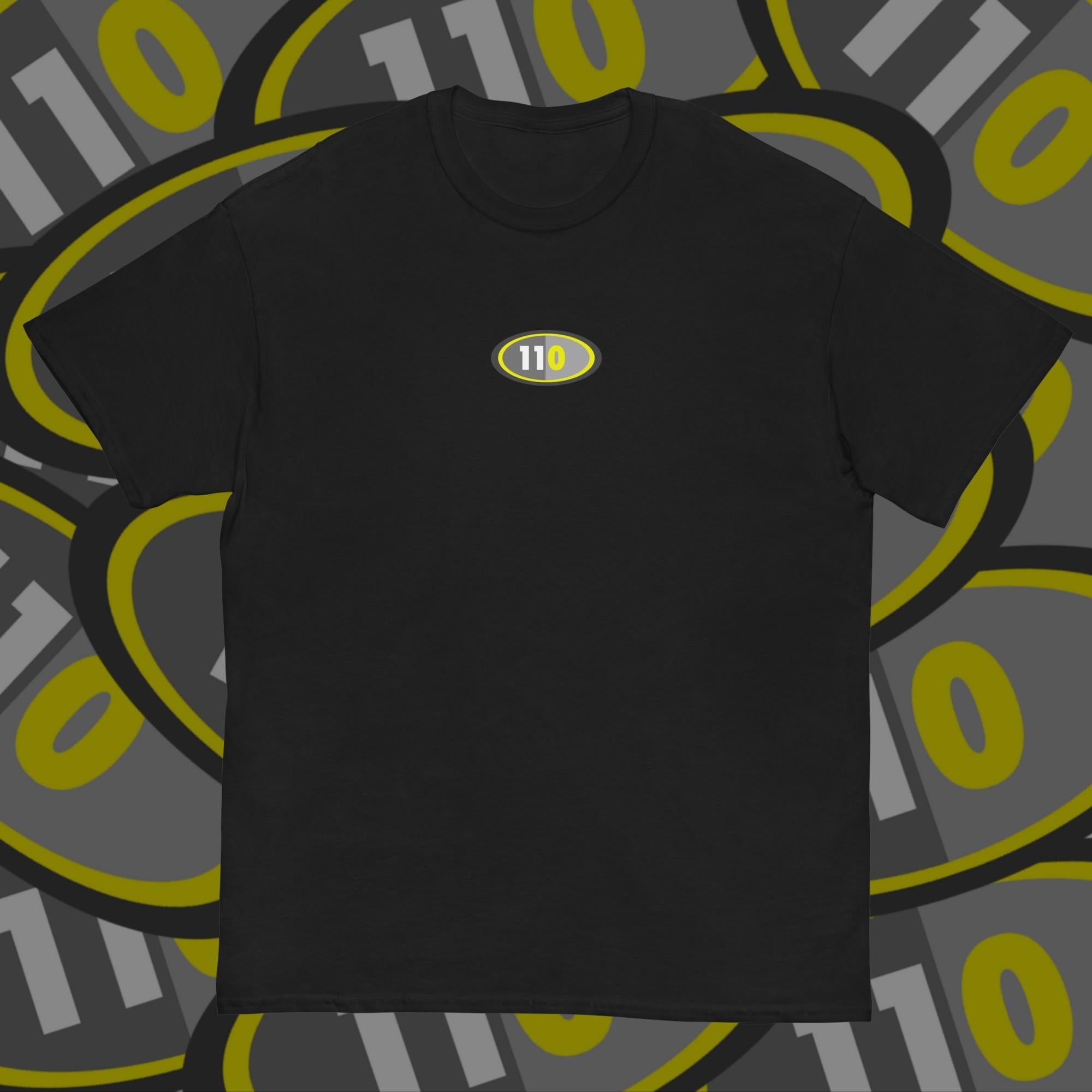 110 T-SHIRT YELLOW STRIKE - Cheshire Creps 