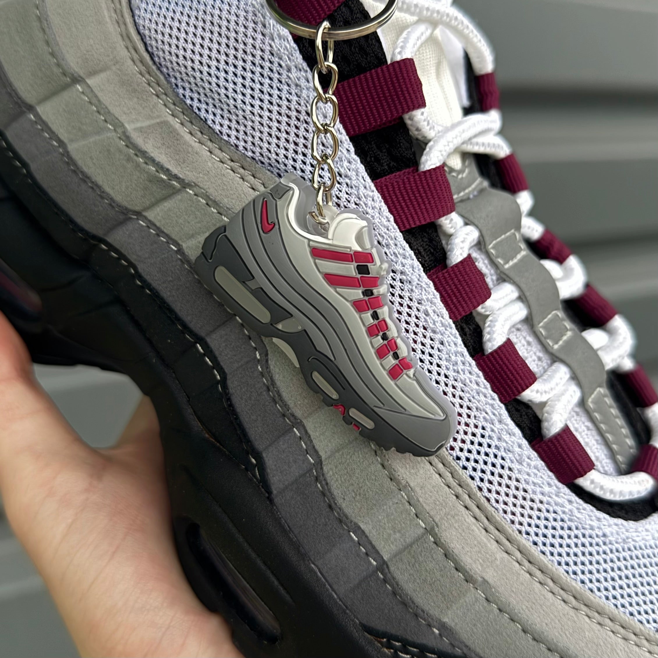 Air Max 95 Beetroot Keyring 2D