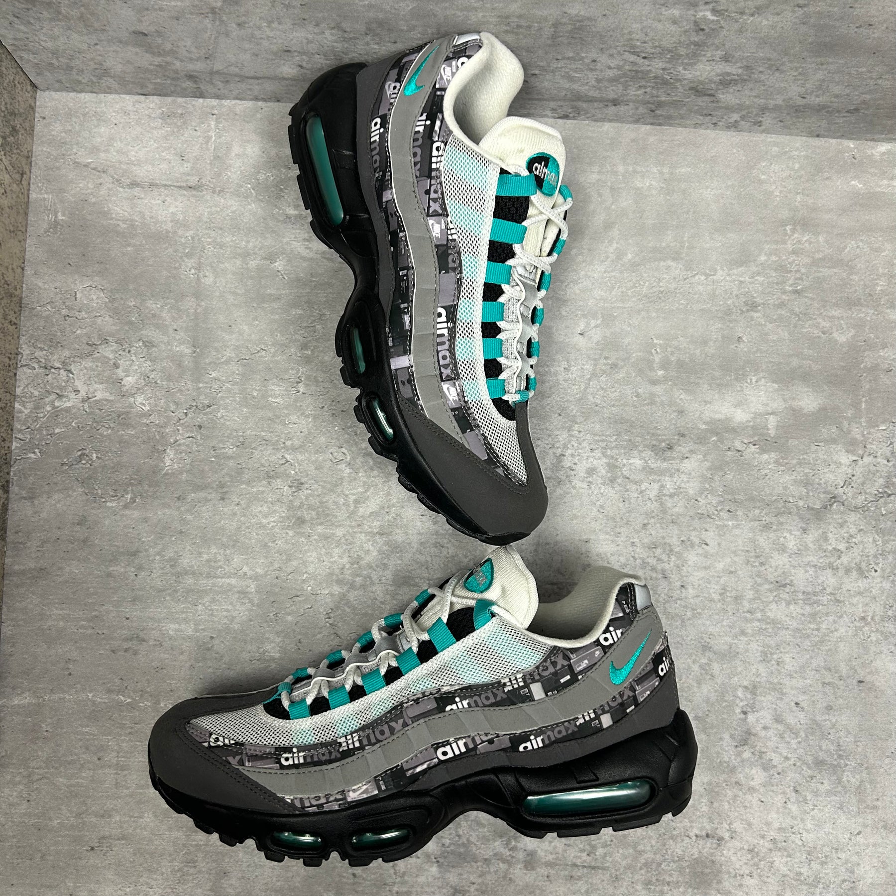 売上No.1 AirMax95 Atmos We Love Nike (Clear Jade) - 靴