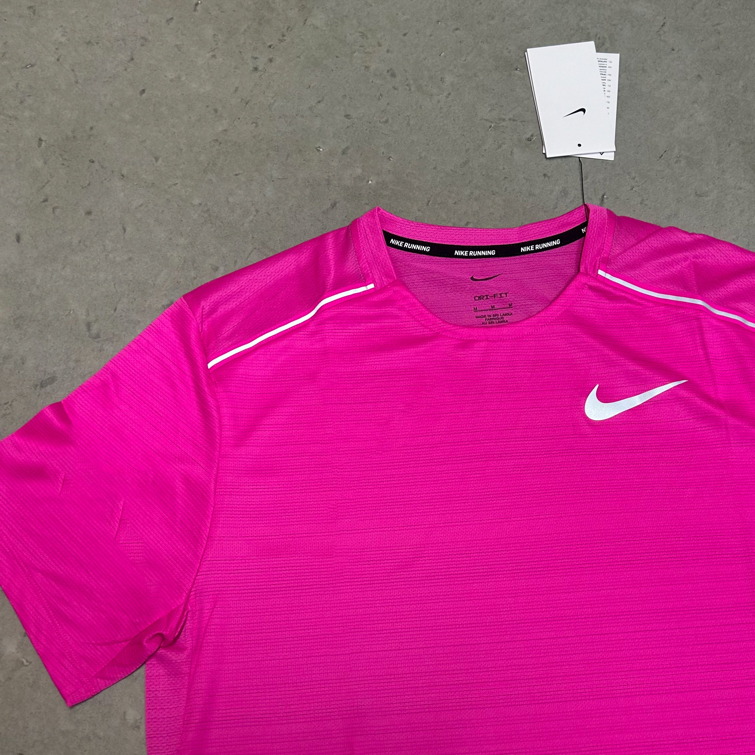 Nike Miler 1.0 T-Shirt Hot Pink