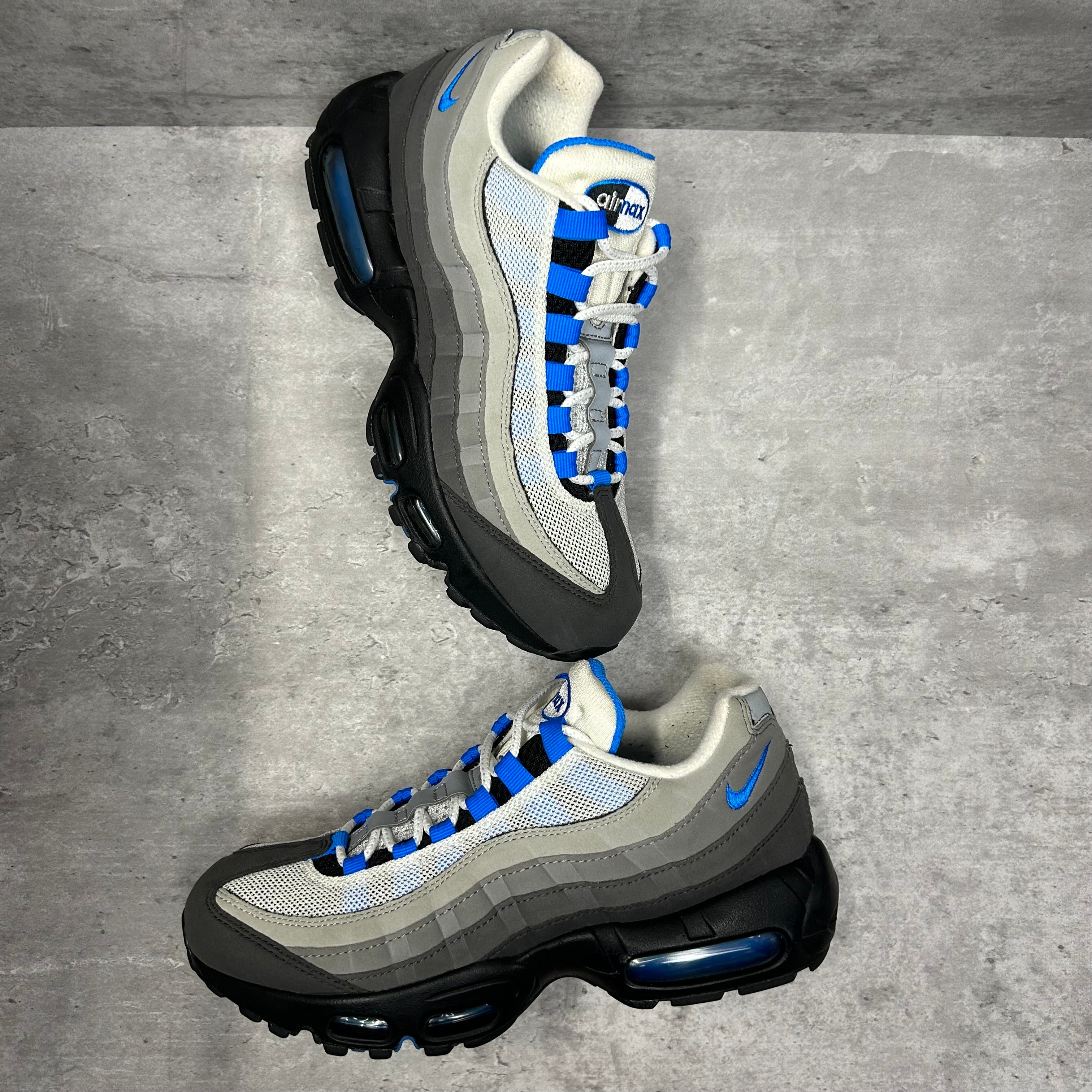 Air max 95 white crystal blue on sale