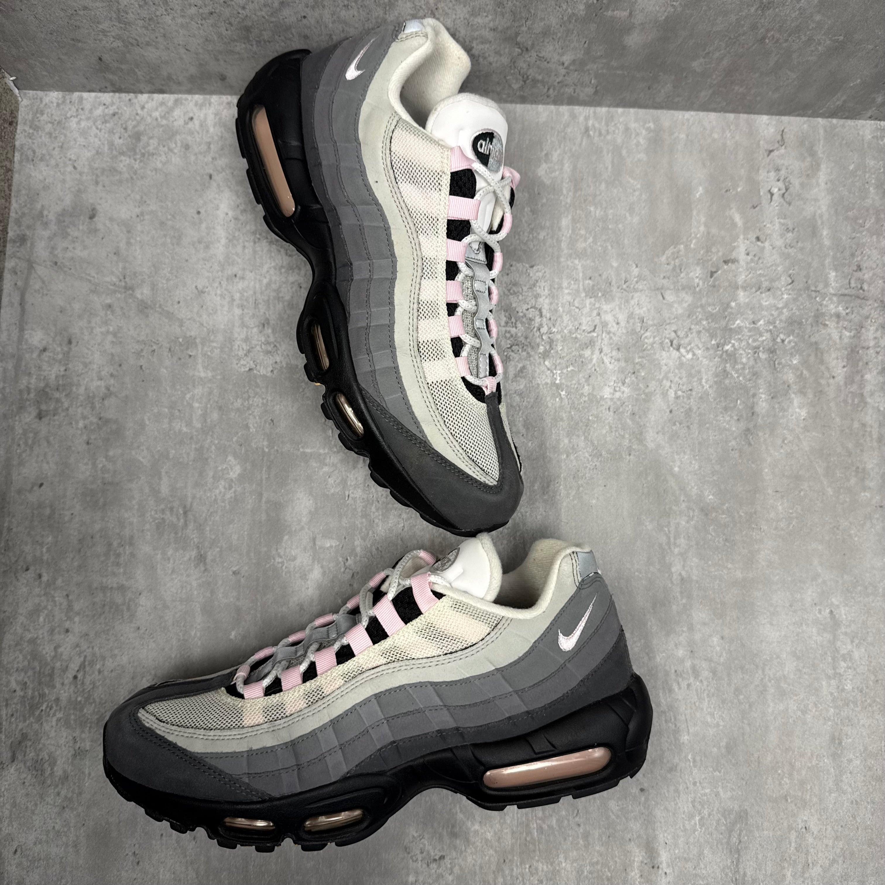 nike air max 95 gunsmoke pink foam