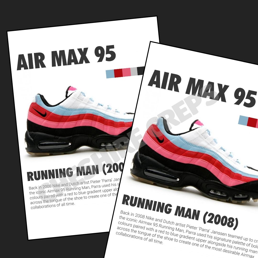 Air Max 95 Running Man A3 Print