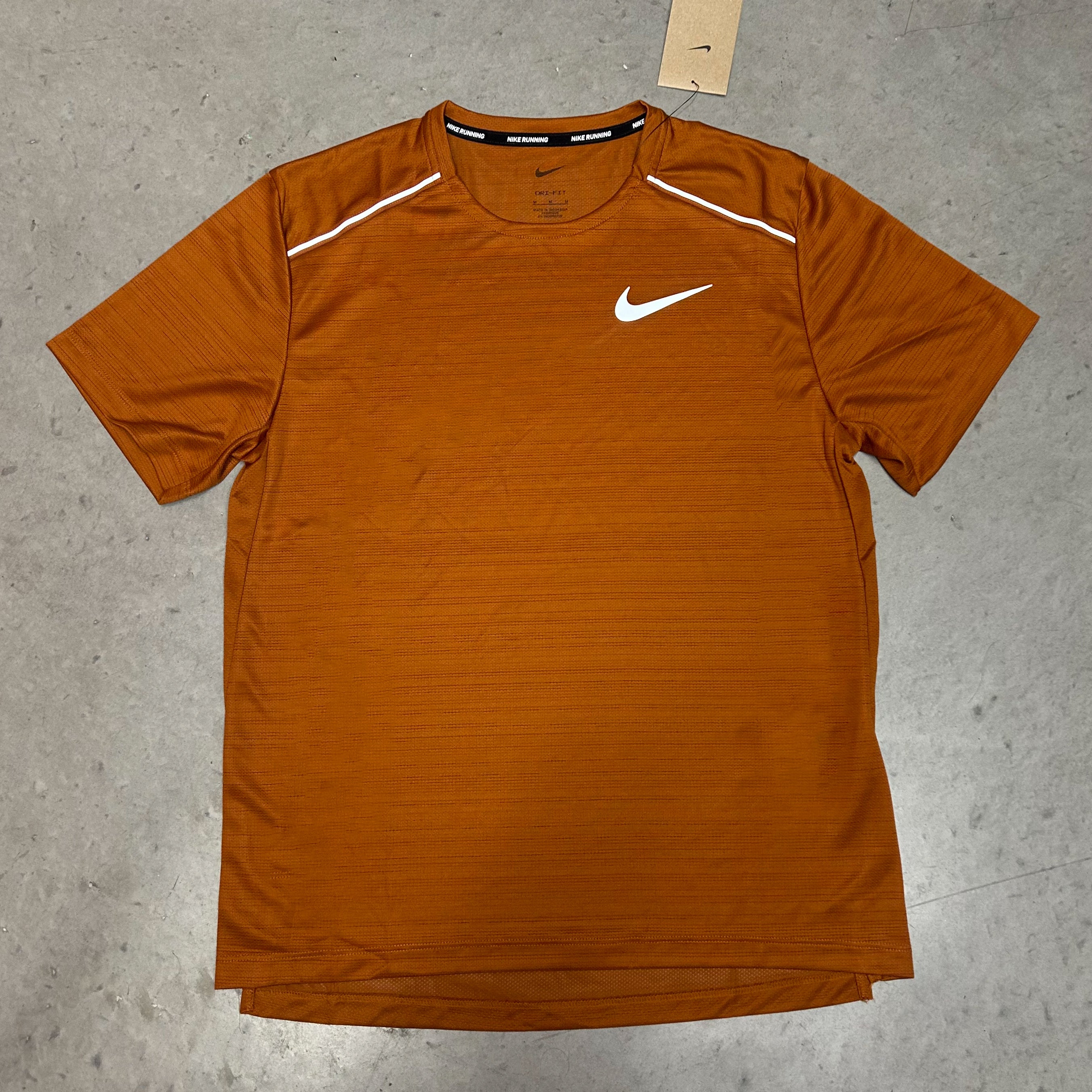 Nike Miler T-Shirt Burnt Orange