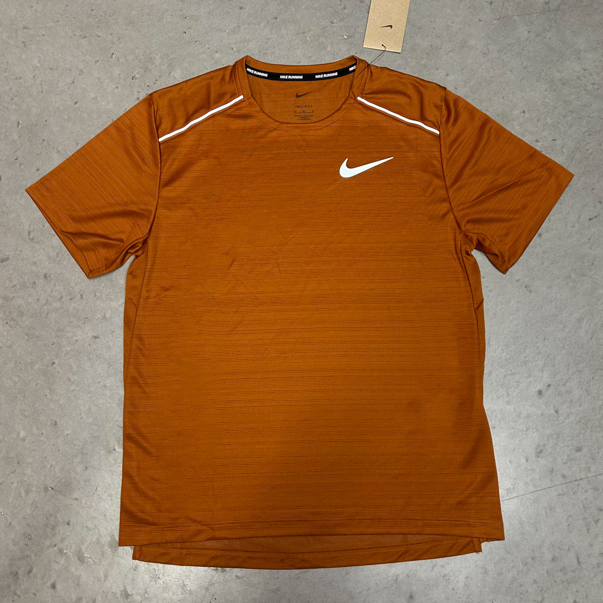 Nike Miler 1.0 T-Shirt Burnt Orange