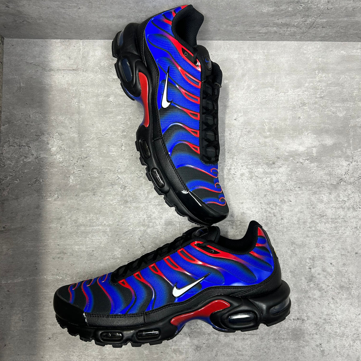 Yellow blue and sales red air max