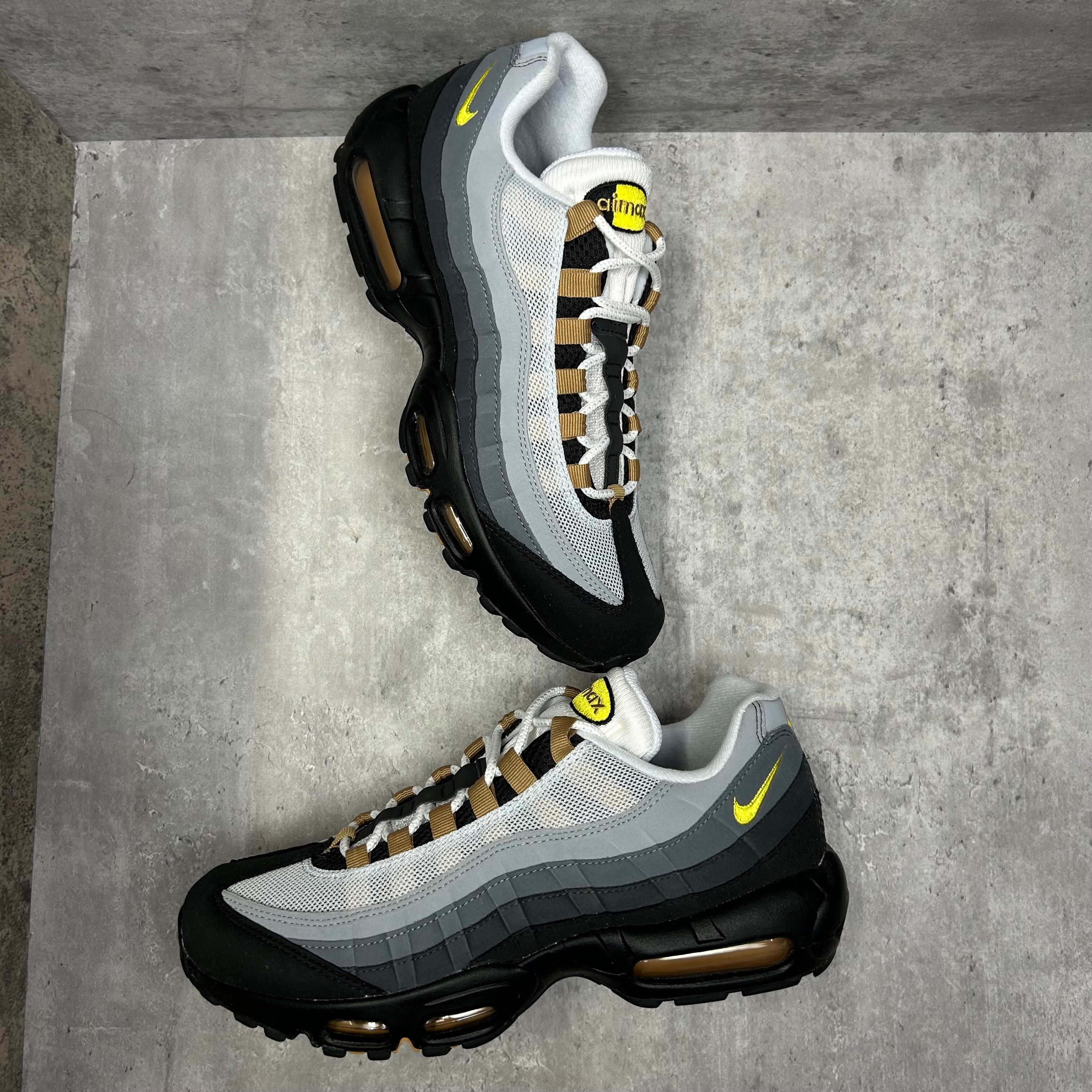 Nike Airmax 95 Yellow Strike Icons Shop the Latest Air Max 95 Releases