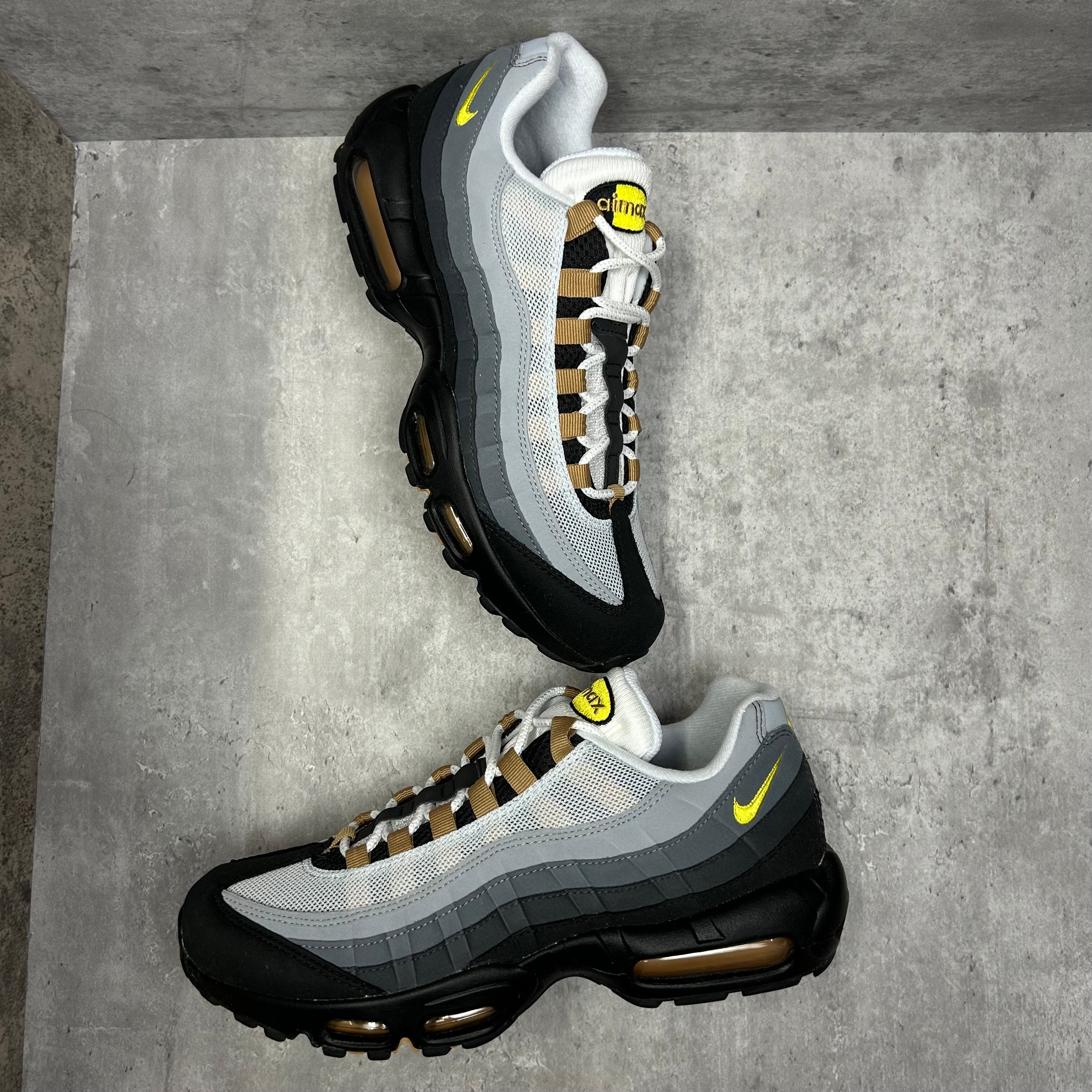 Shoes Yellow Air Max 95s Nike Air Max 95 Yellow Strike DO6704-001