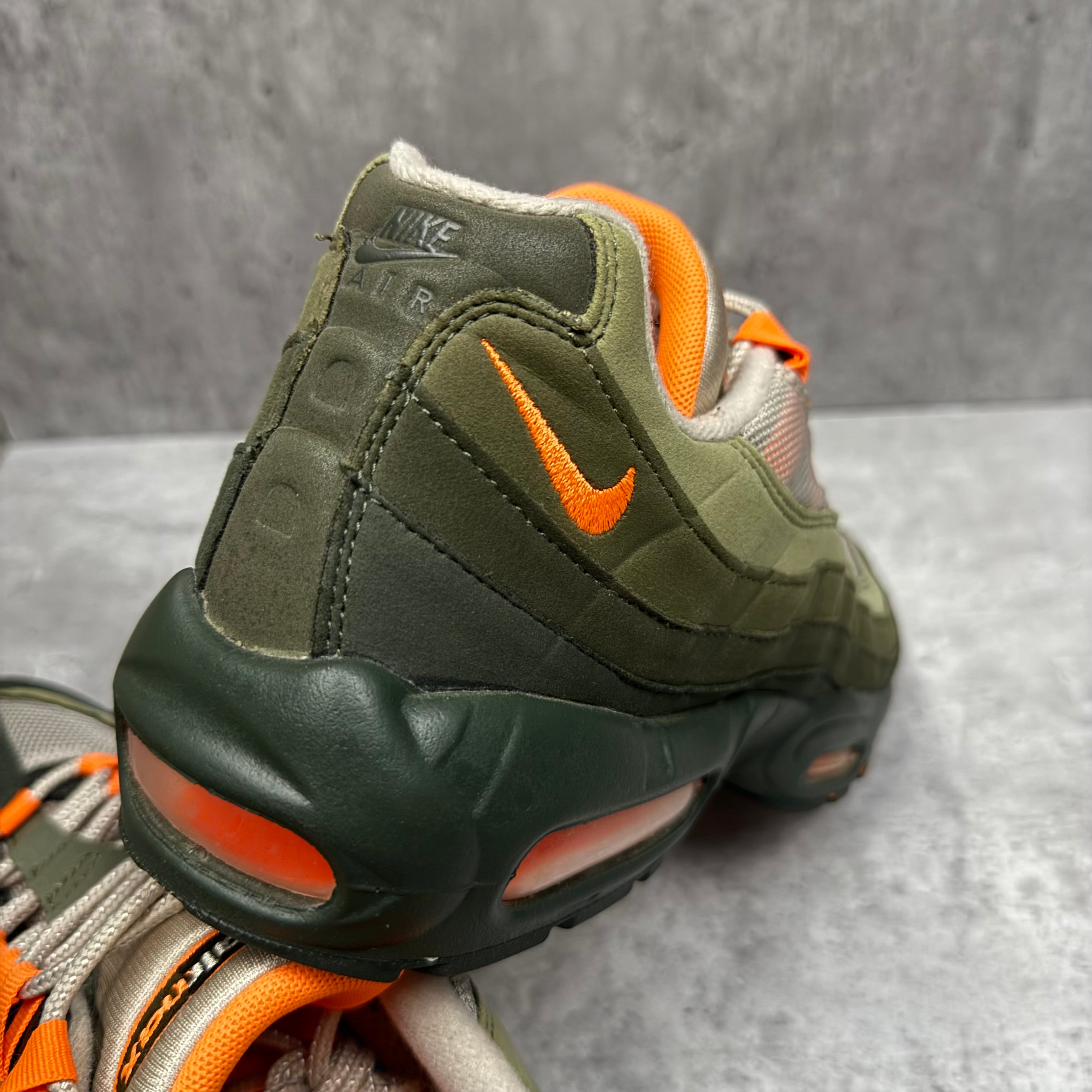 Olive green and orange air max online