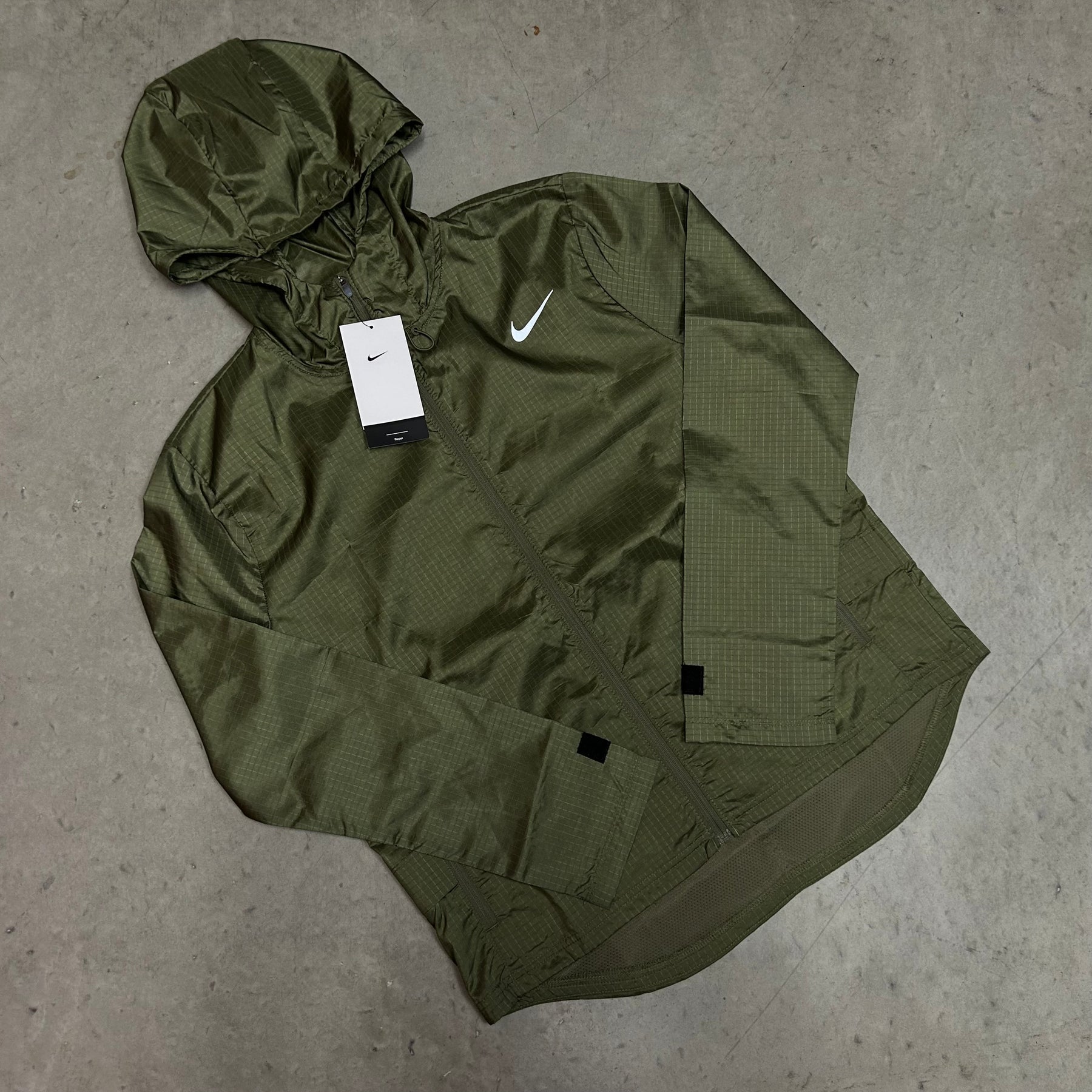 Nike Olive Windbreaker