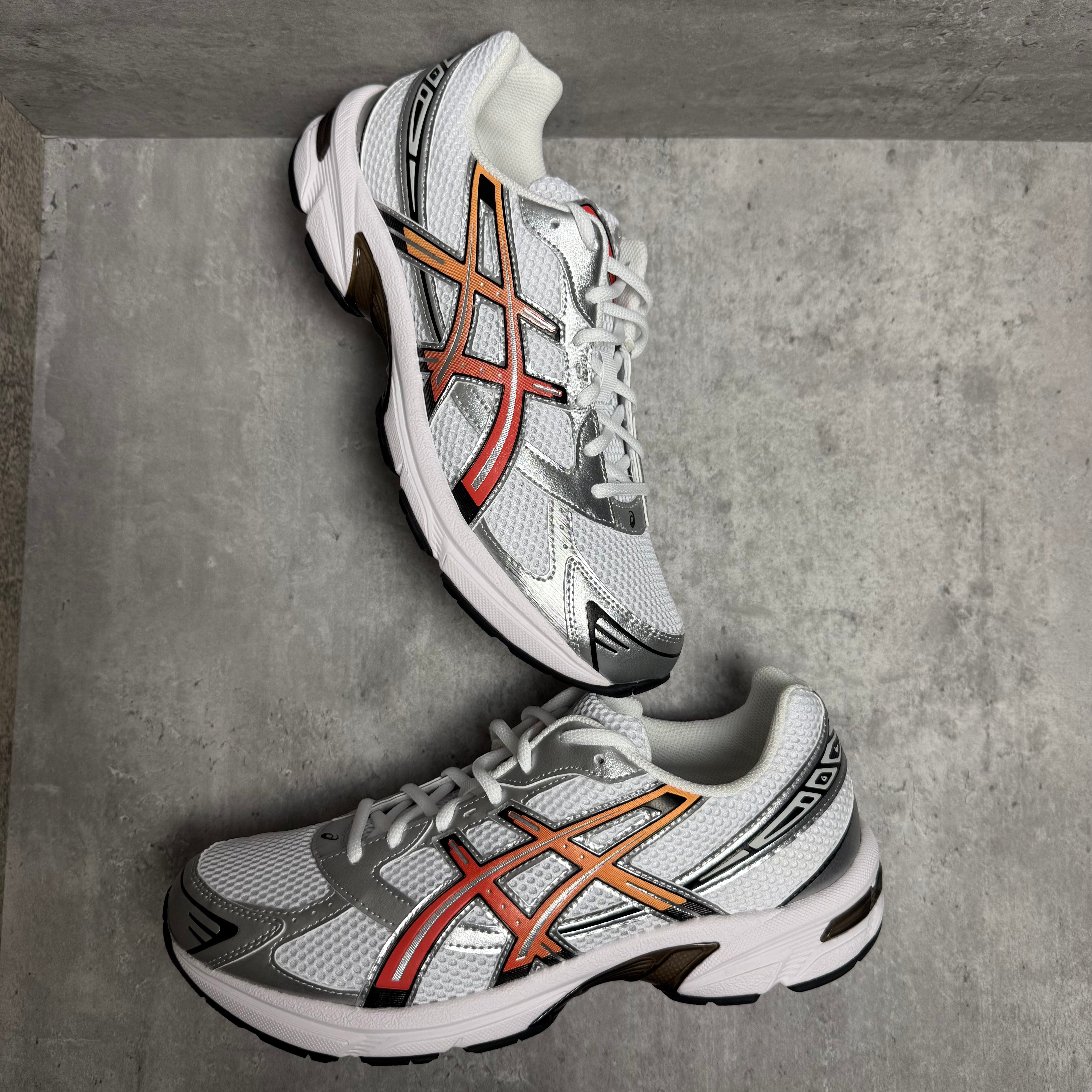 ASICS Gel-1130 White Red Snapper - Cheshire Creps