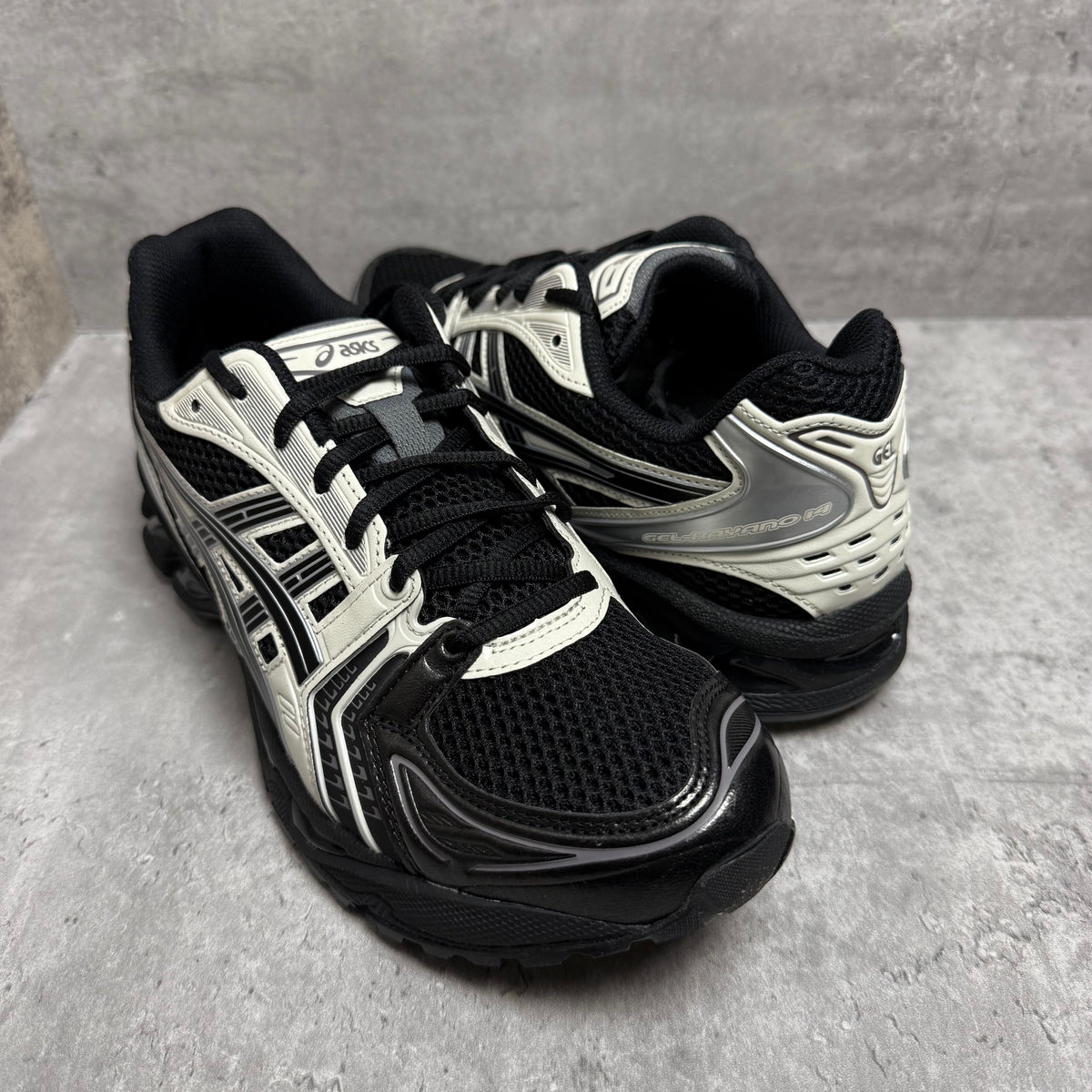ASICS Gel-Kayano 14 'Black Cream' - Cheshire Creps