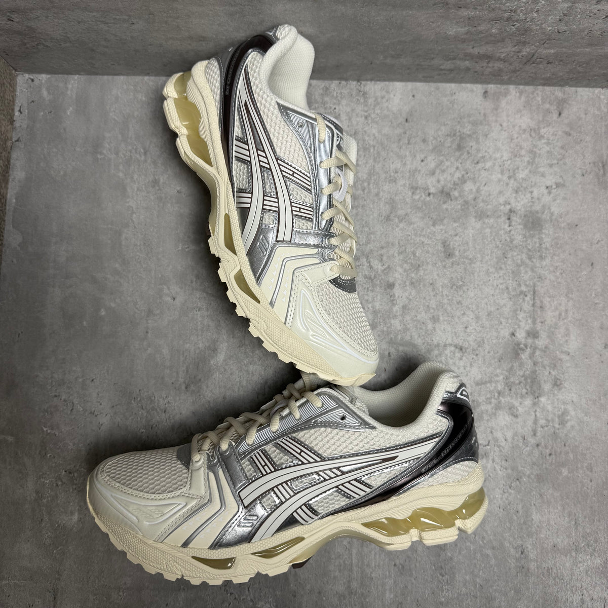 ASICS Gel-Kayano 14 Cream Cocoa Powder - Cheshire Creps