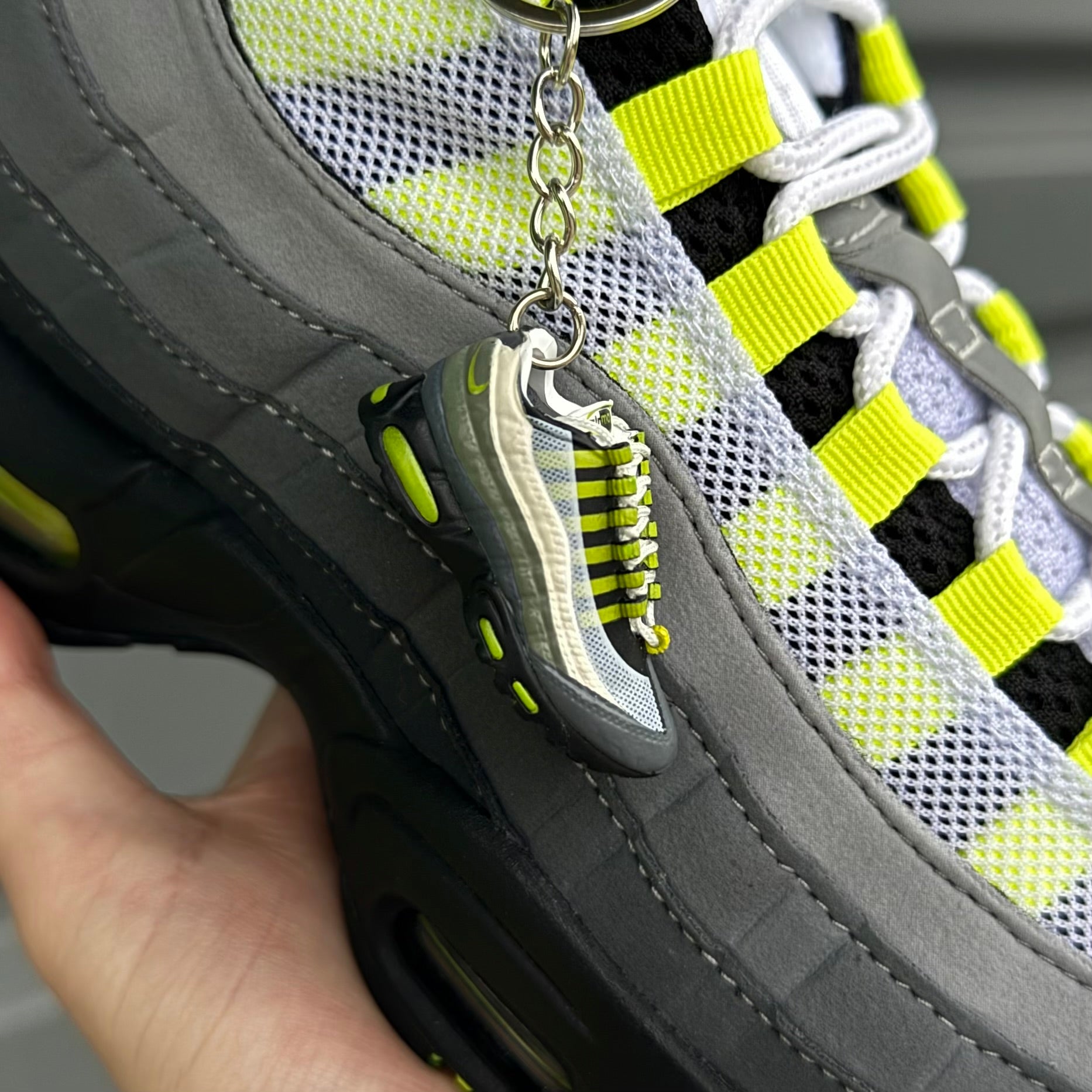 Air Max 95 Neon Keyring 3D - Cheshire Creps 