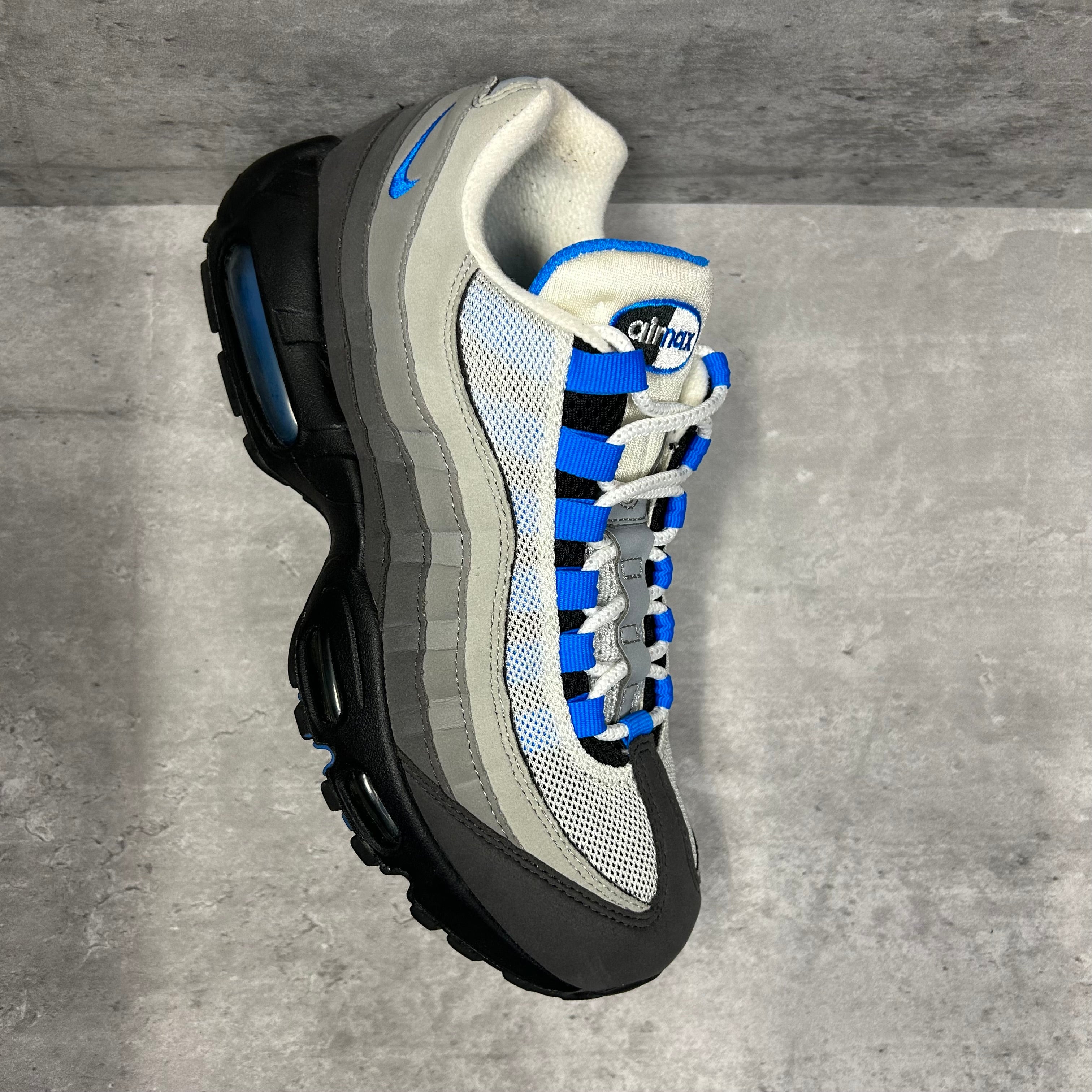 Mens 'air max 95 crystal blue best sale