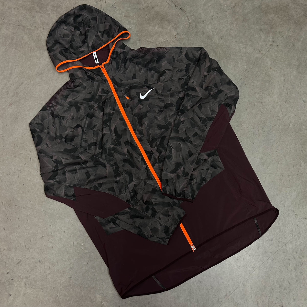 Nike Trail Run Jacket Maroon
