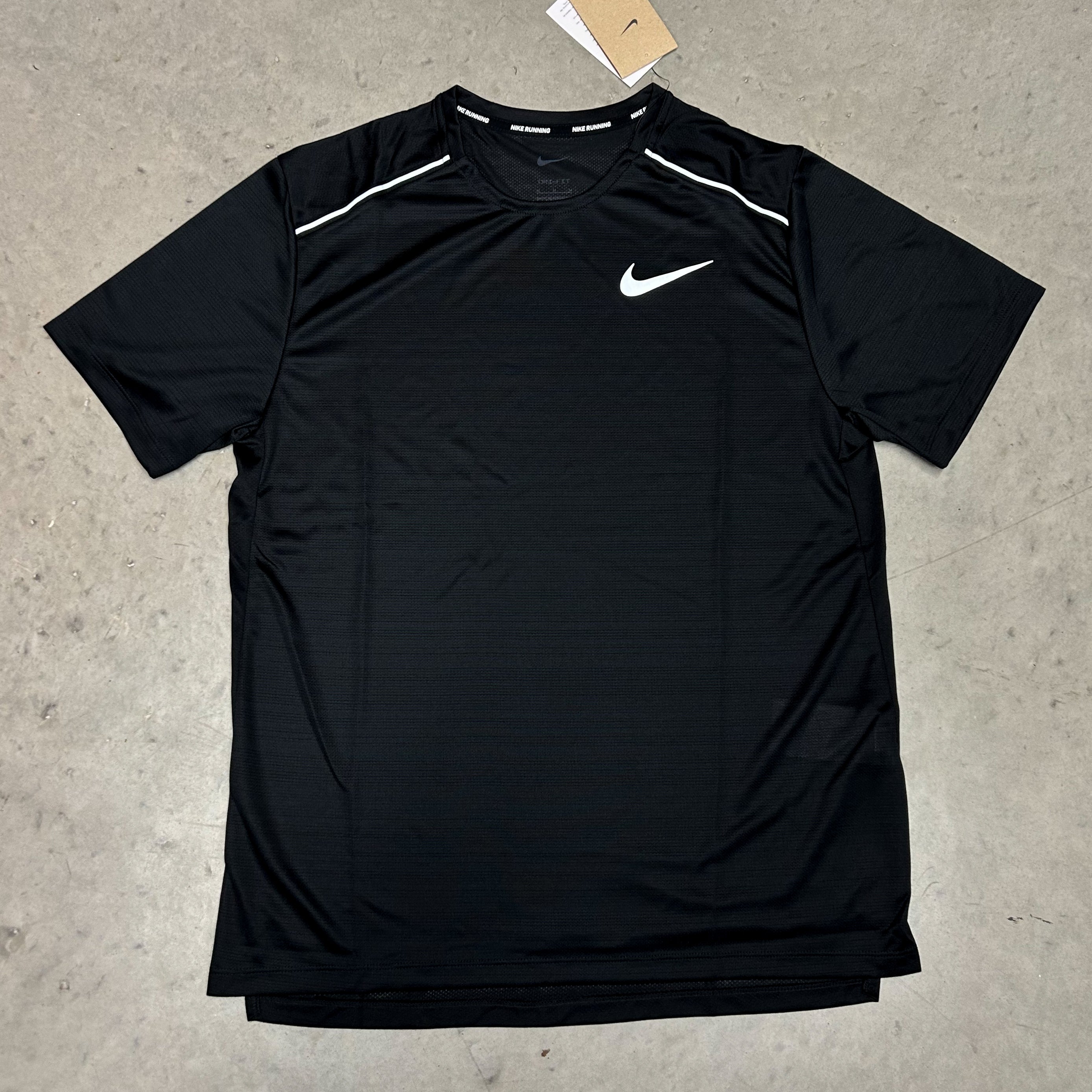 Nike Miler 1.0 T-Shirt Black