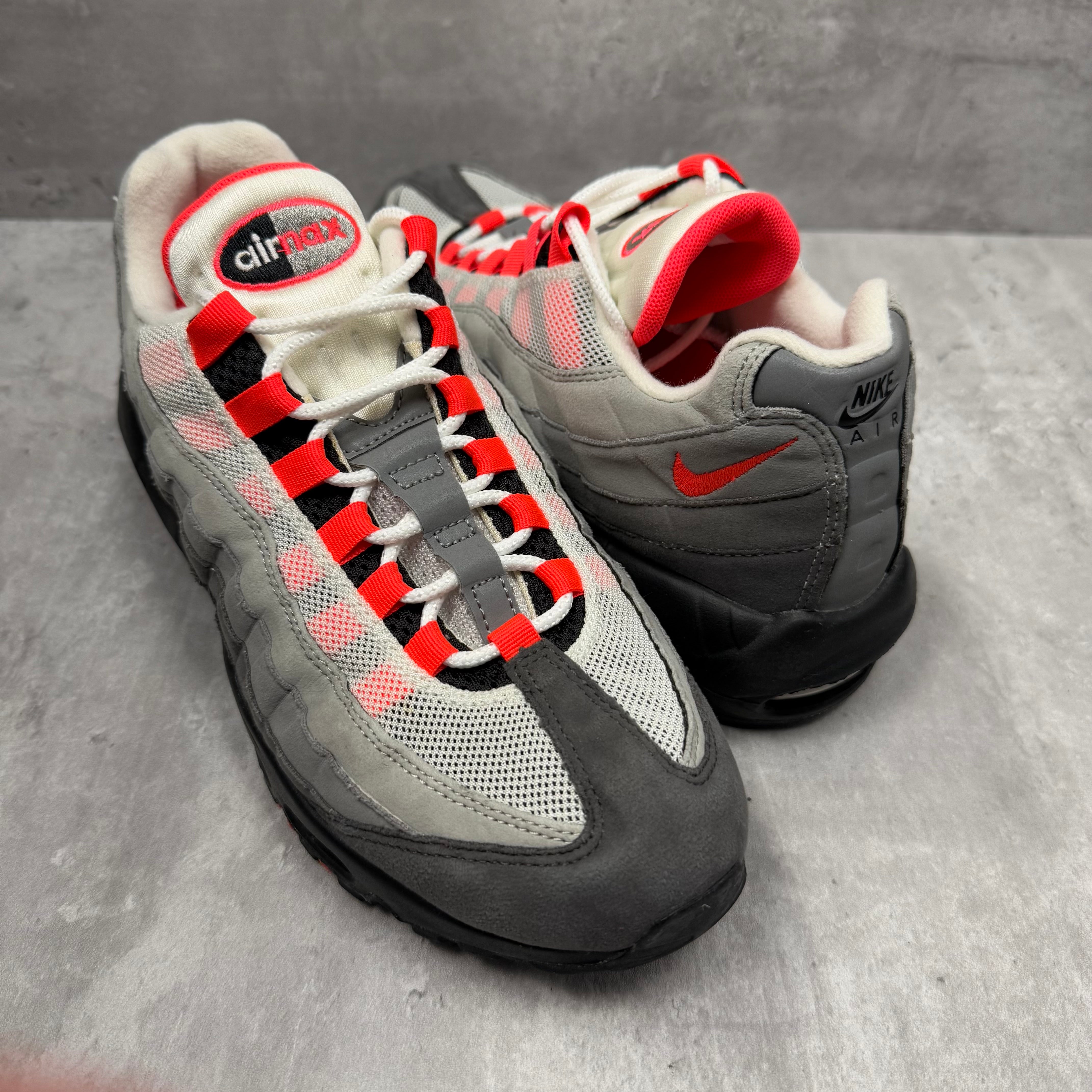 Solar Red Nike Air Max 95 Nike Airmax 95 Solar Red 2018 Shop The