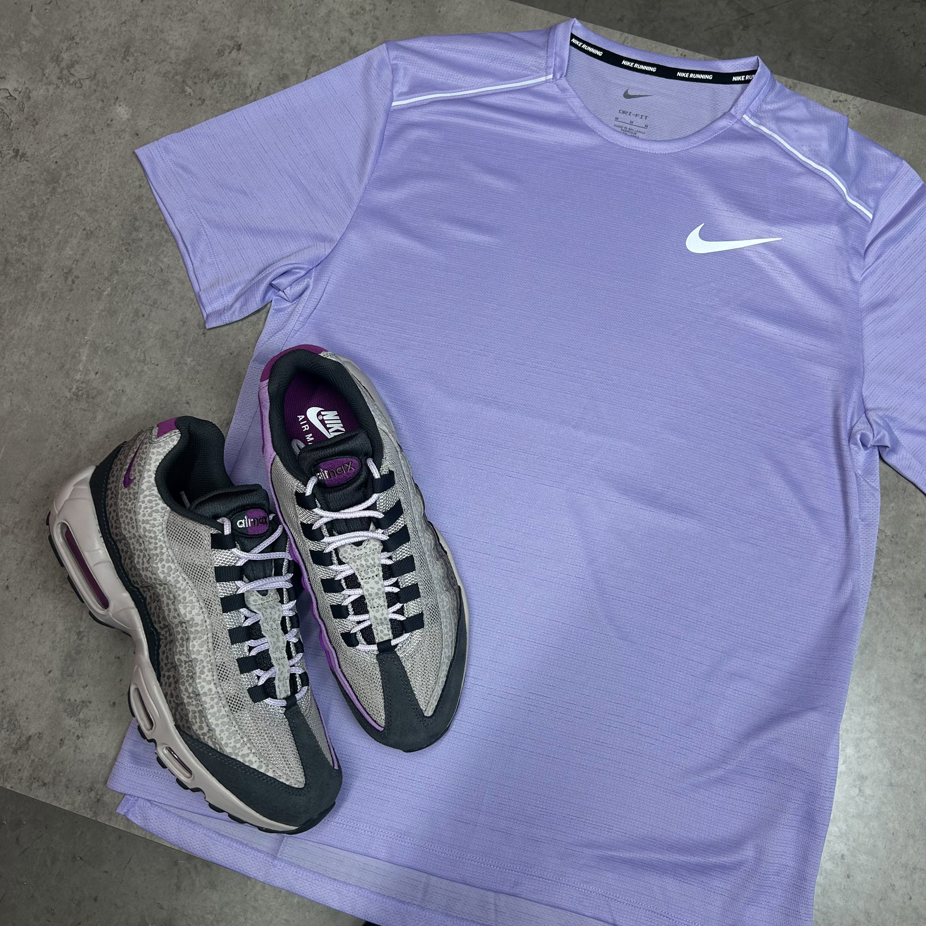 Nike Miler 1.0 T-Shirt Lilac