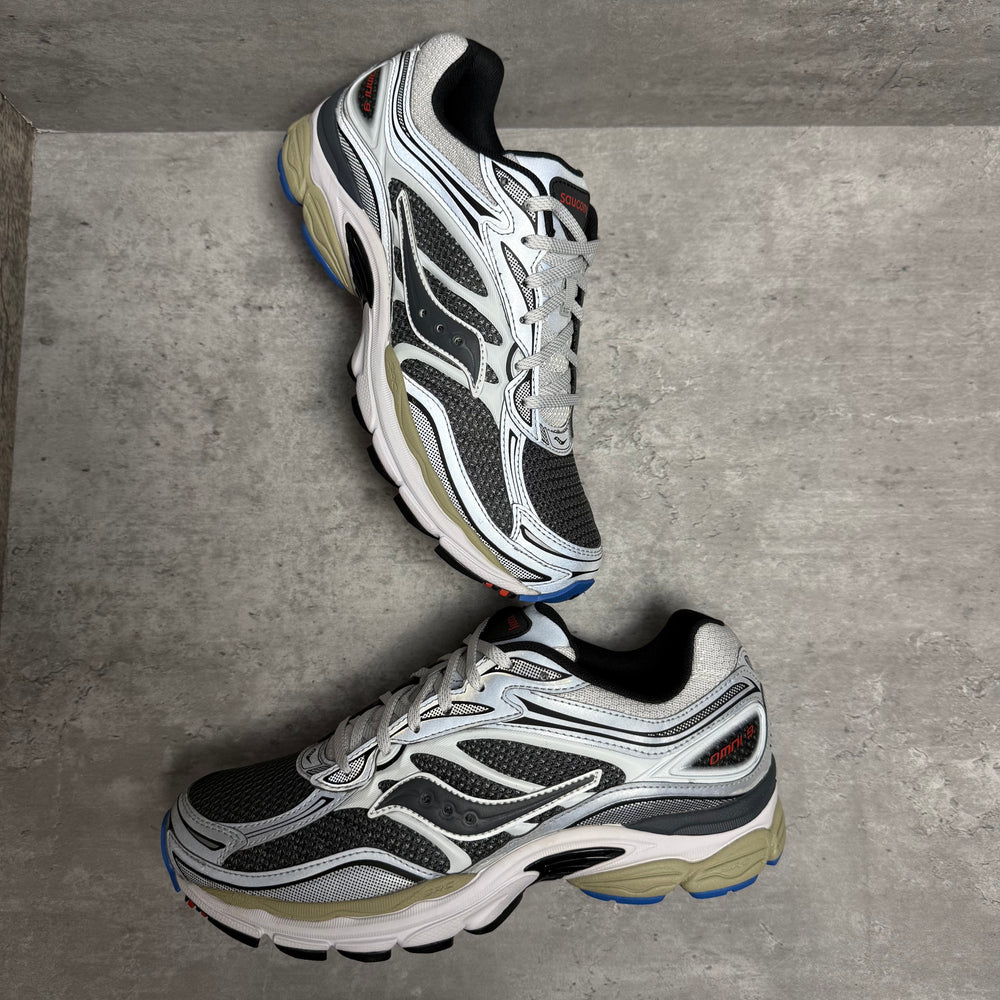 Saucony Pro Grid Omni 9 Metallic Grey