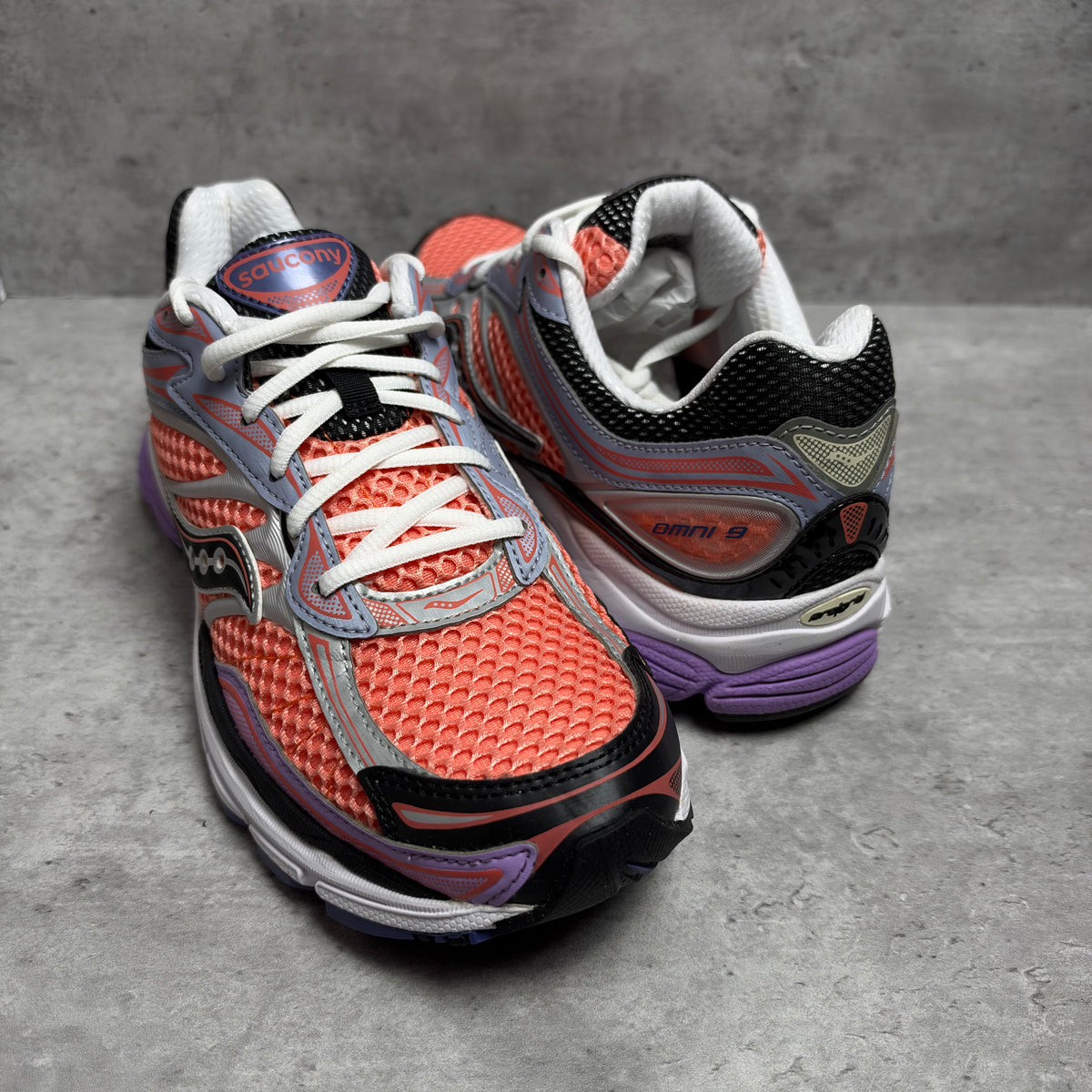 Saucony Pro Grid Omni 9 Pink Purple
