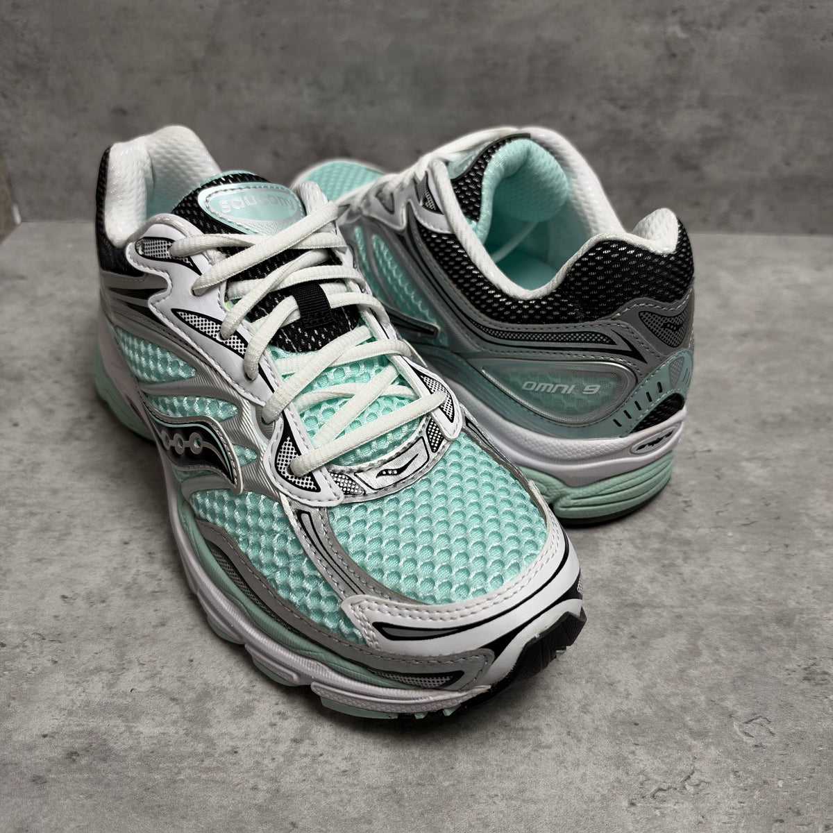 Saucony Pro Grid Omni 9 Fair Aqua