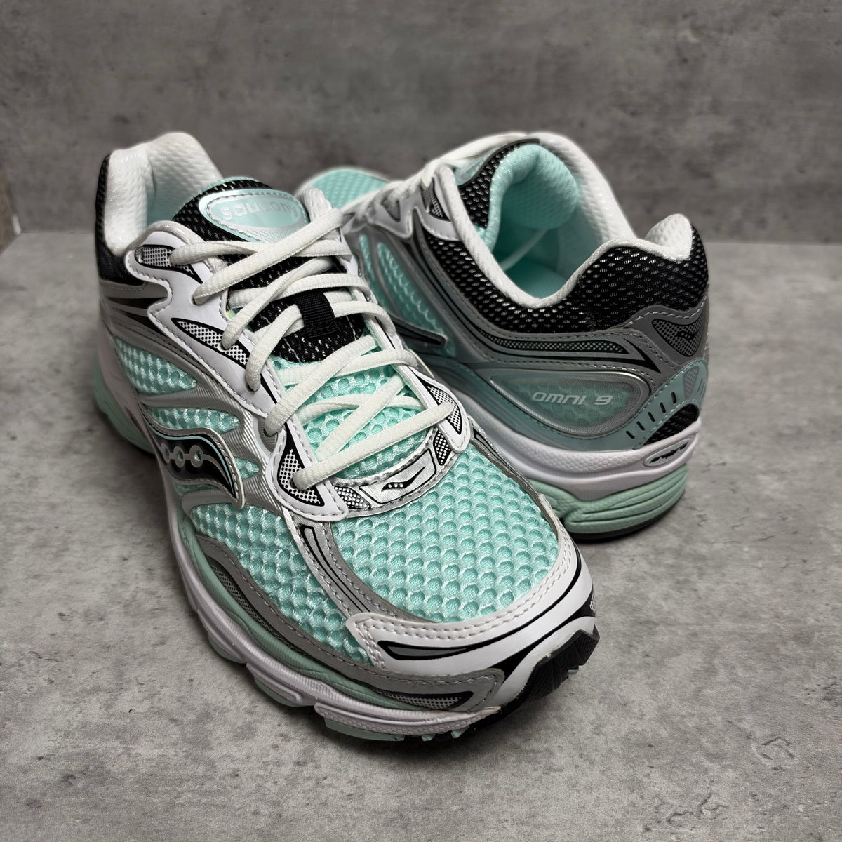 Saucony Pro Grid Omni 9 Fair Aqua