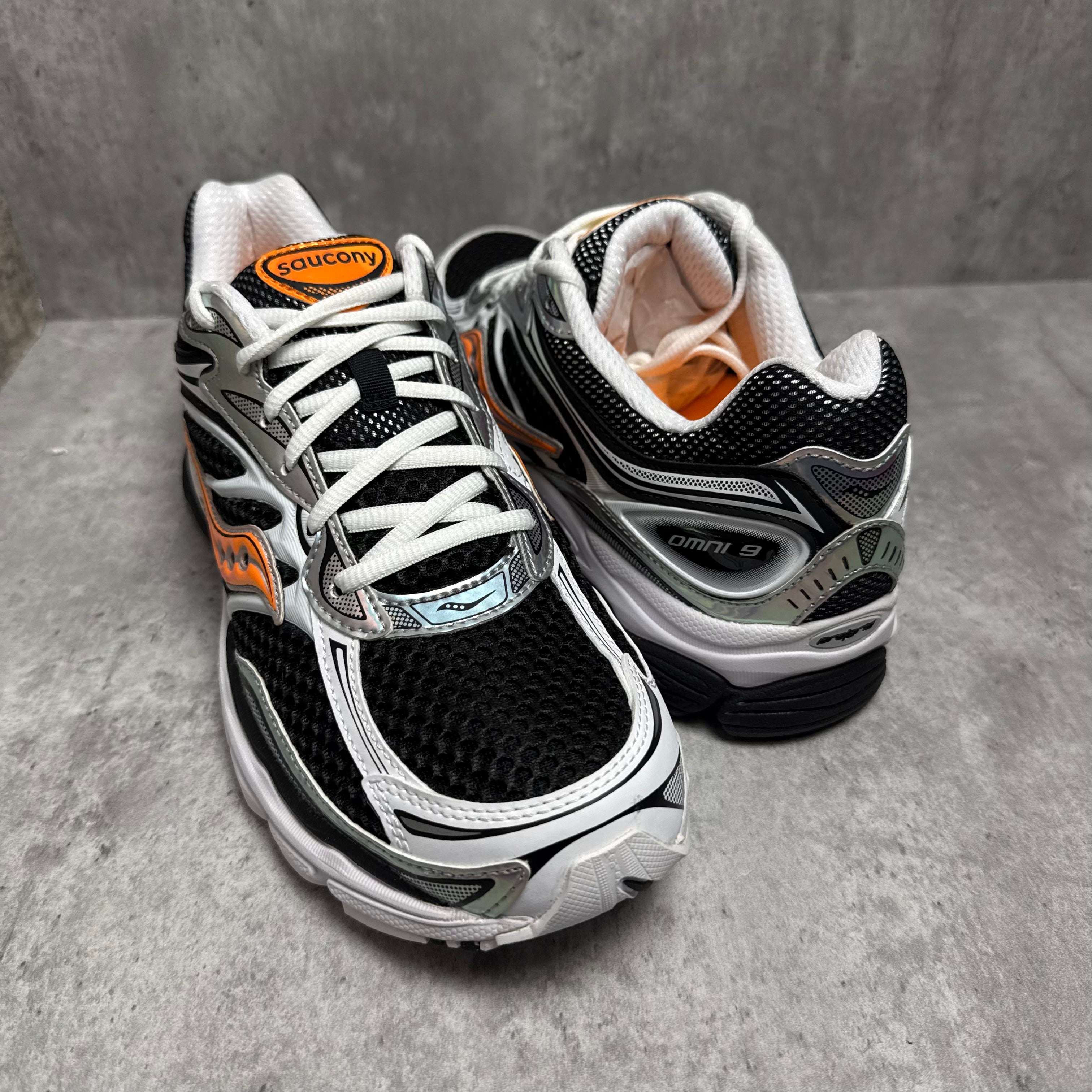 Saucony Pro Grid Omni 9 Black Orange