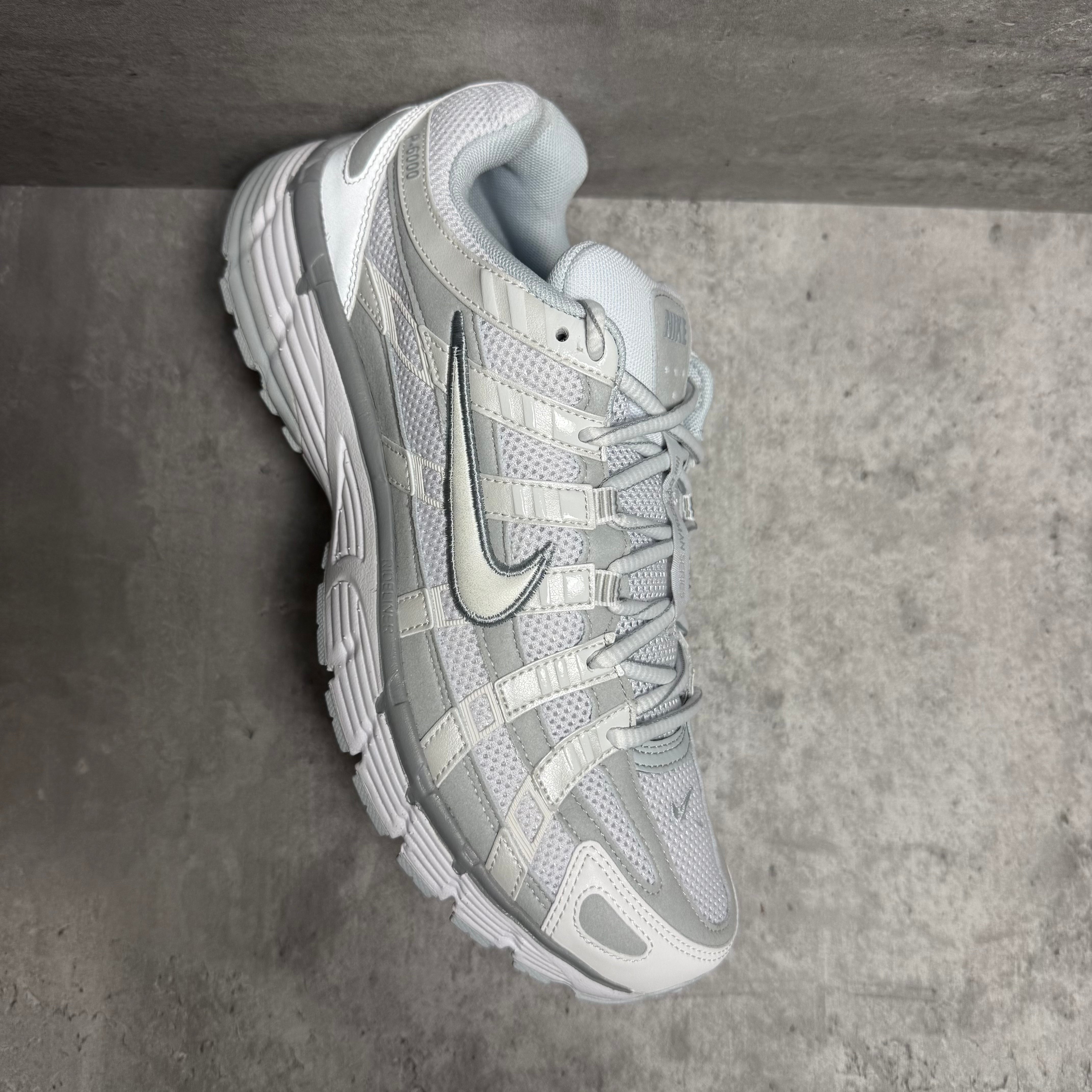 Nike P-6000 Summit White Pure Platinum