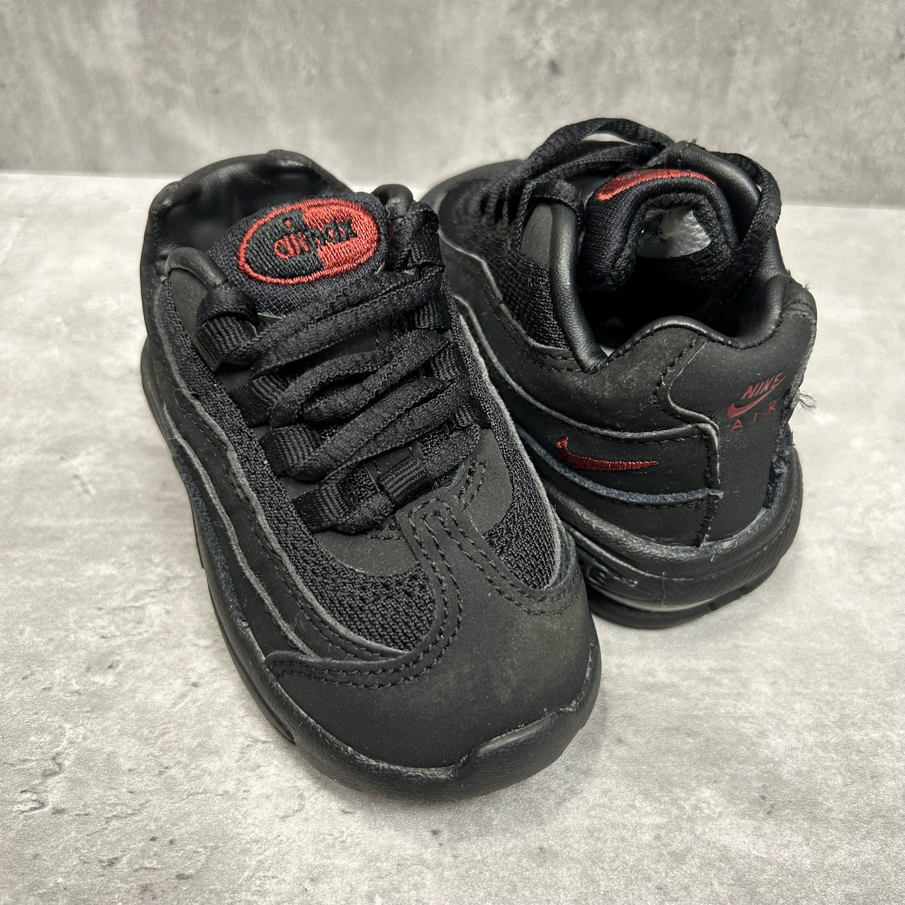 Nike Airmax 95 Black Beetroot TD - Cheshire Creps 