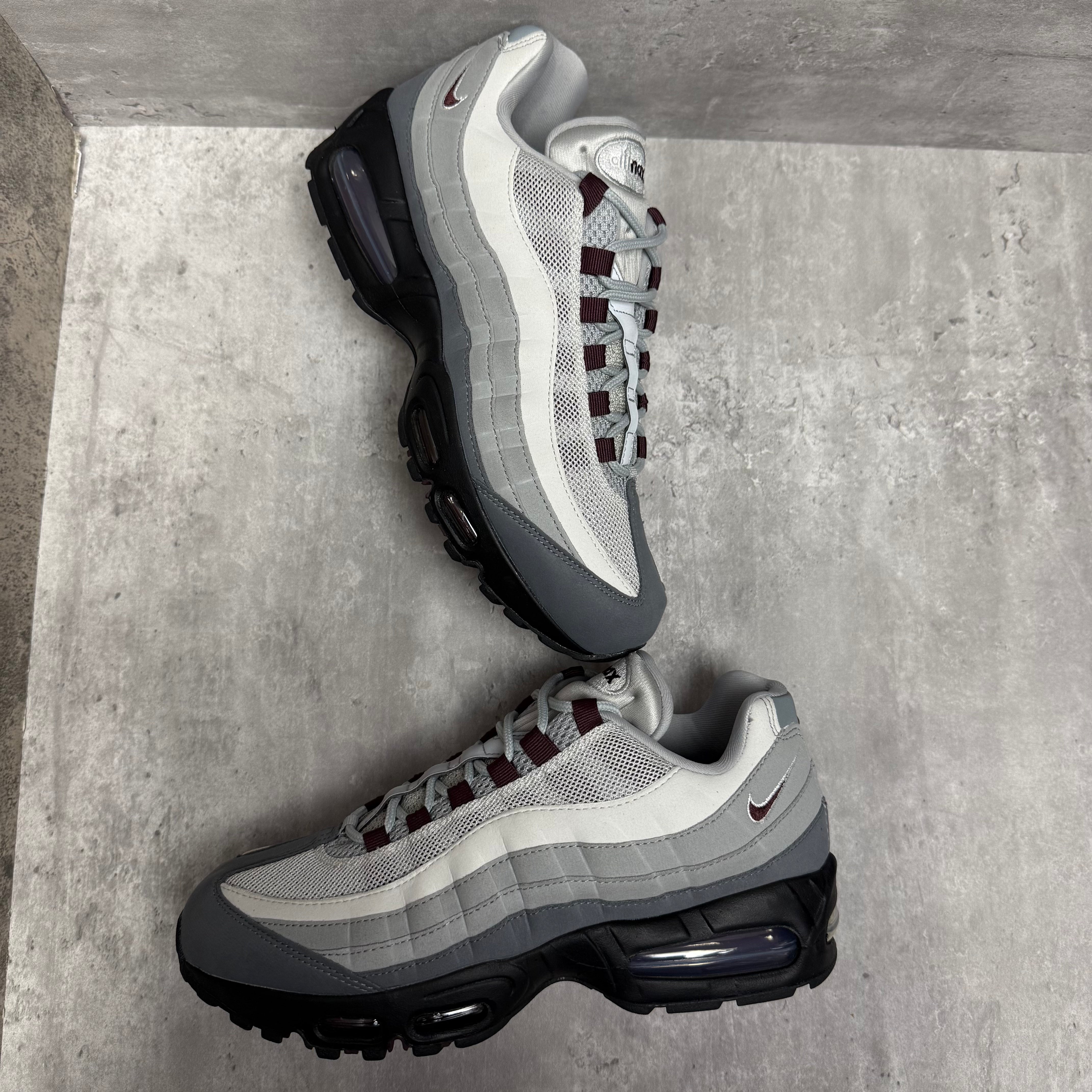 Nike Air Max 95 Smoke Grey Burgundy Crush | IM6016-084