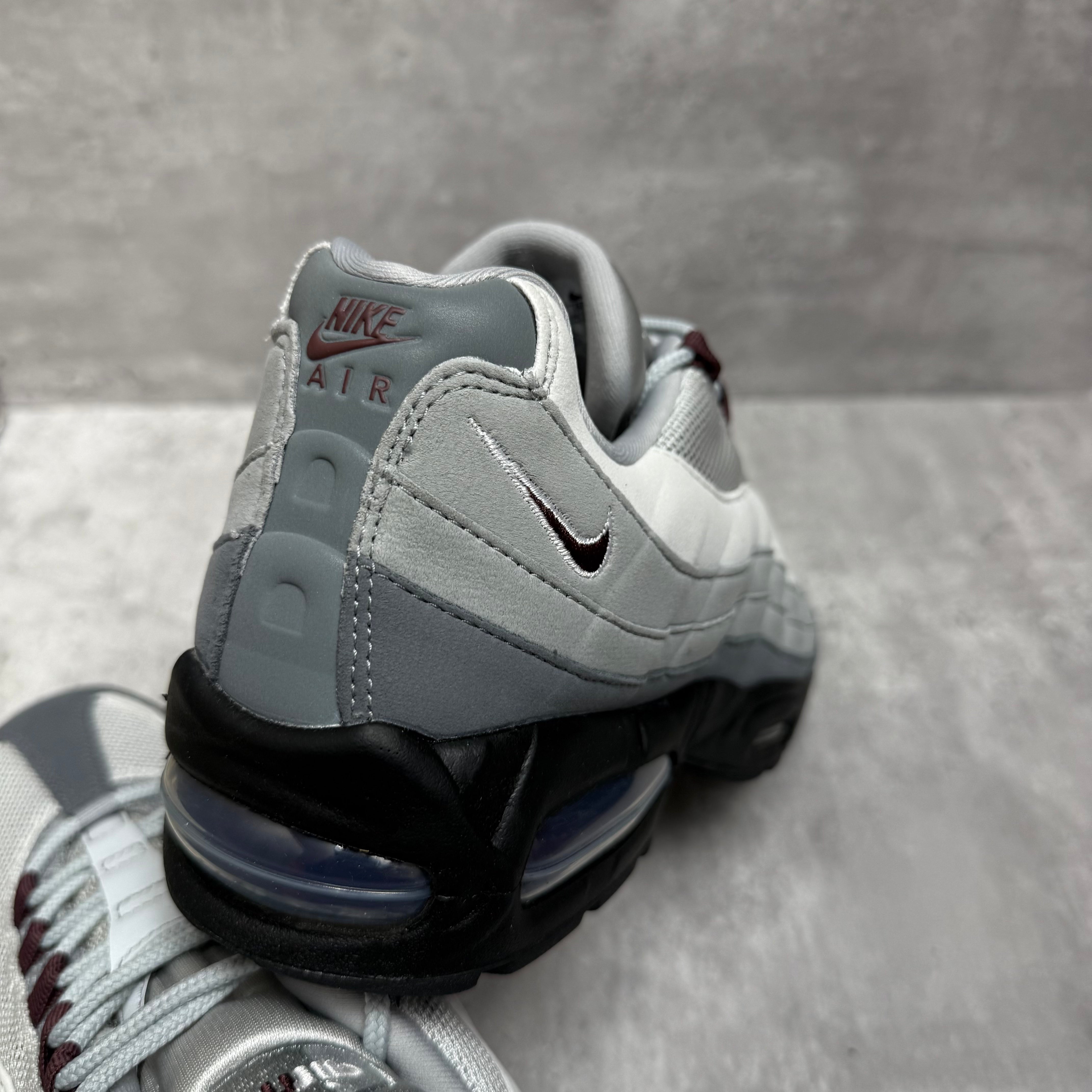Nike Air Max 95 Smoke Grey Burgundy Crush | IM6016-084
