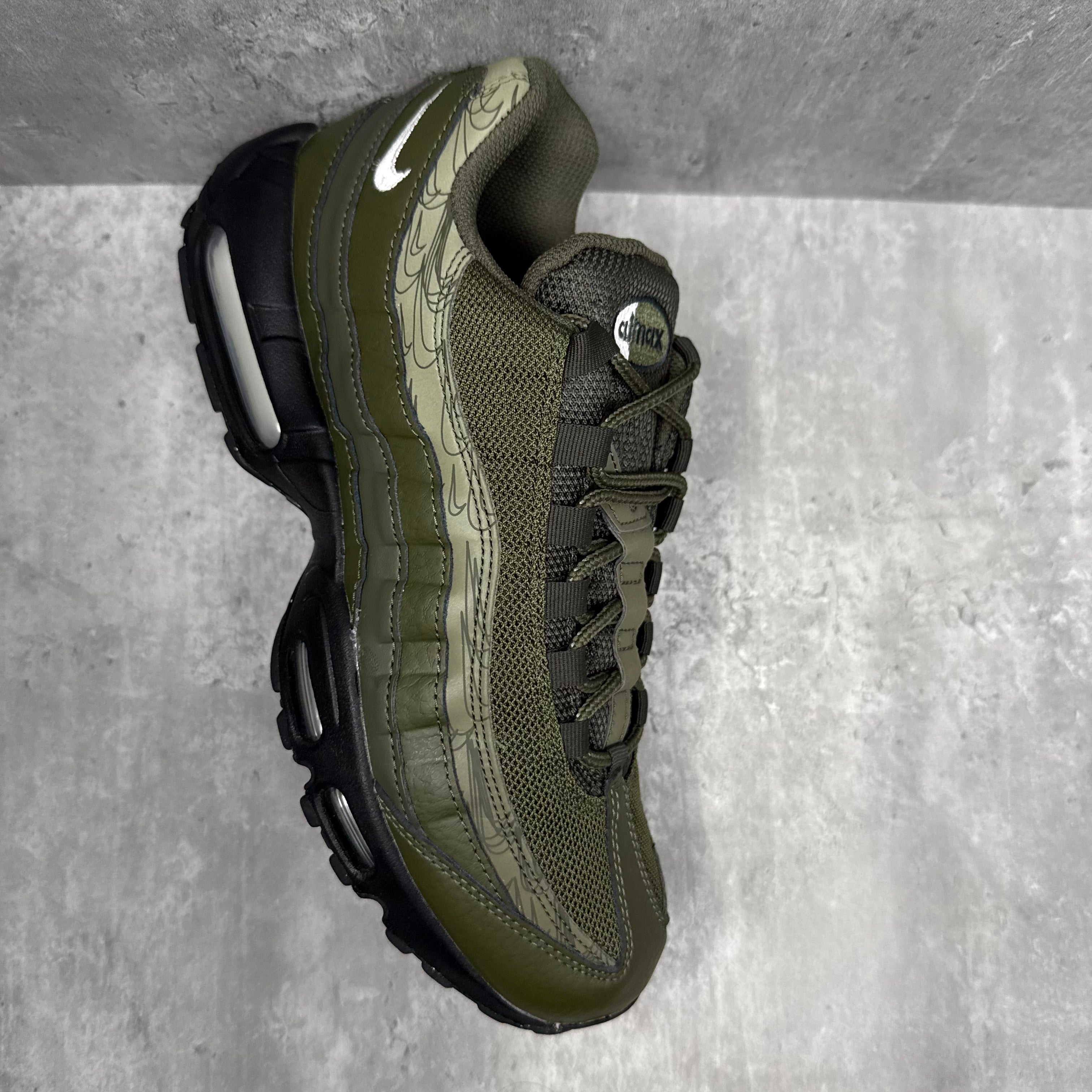 Nike Airmax 95 Cargo Khaki - Cheshire Creps 