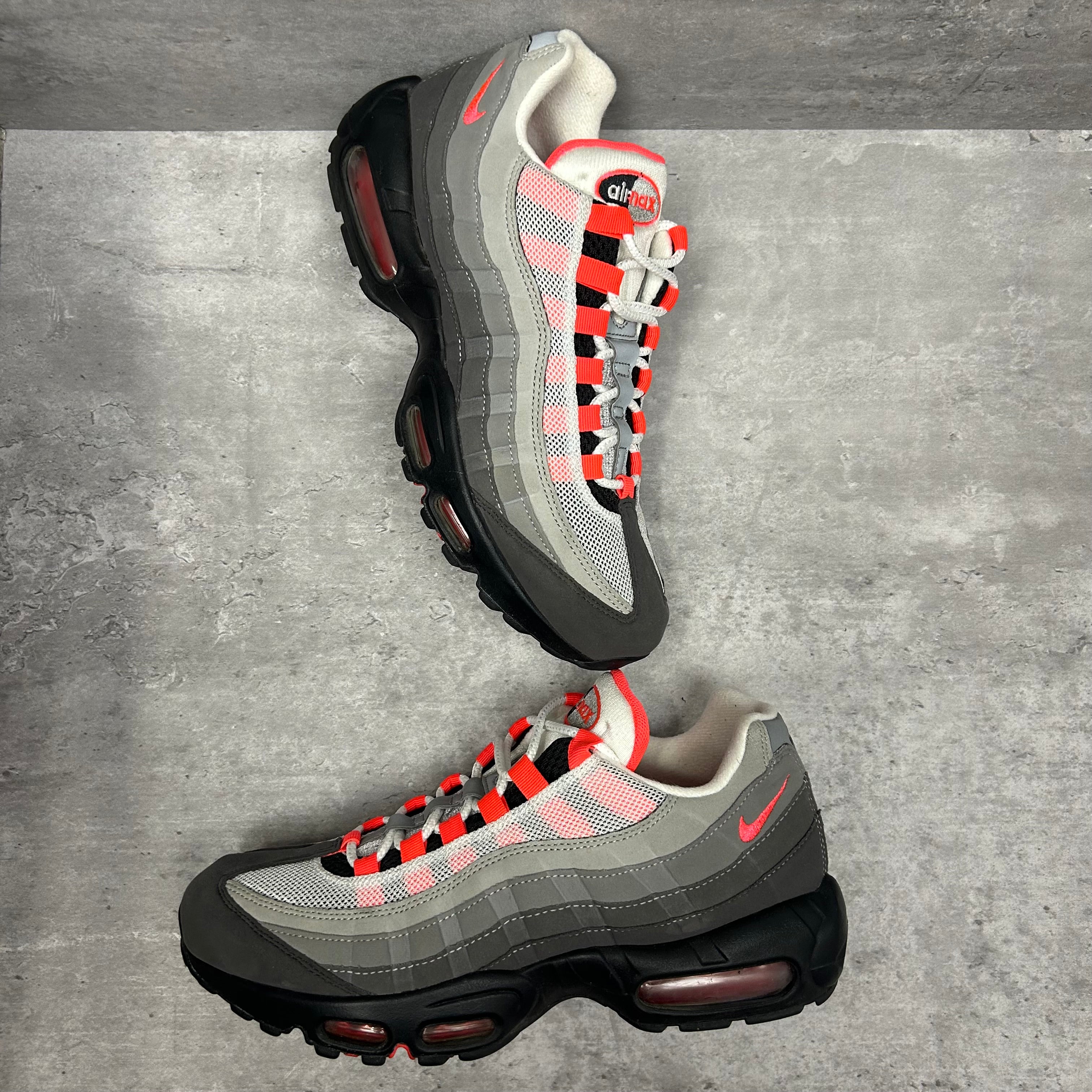 Nike Airmax 95 Solar Red 2018 - Cheshire Creps 