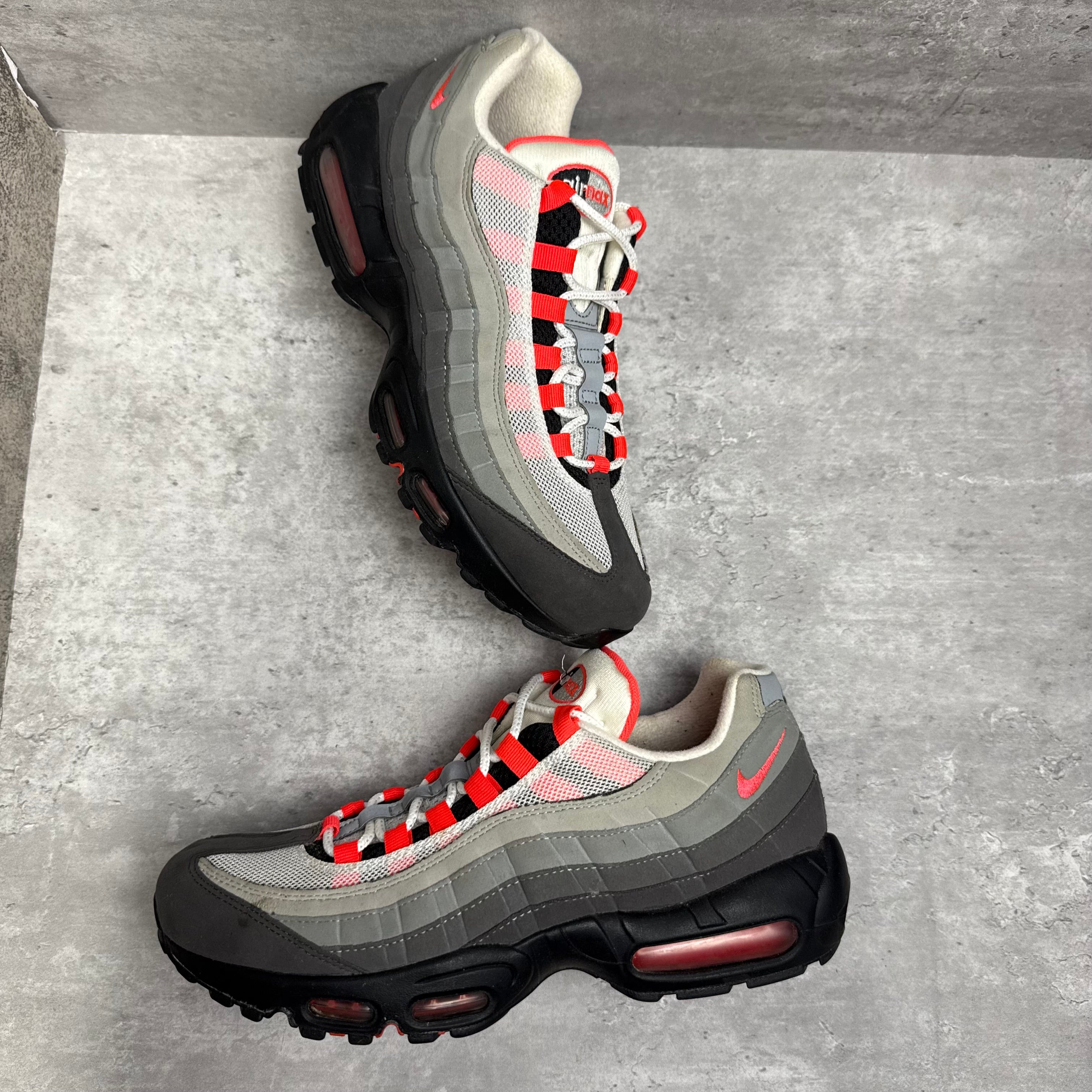 Nike Airmax 95 Solar Red 2018 - Cheshire Creps 
