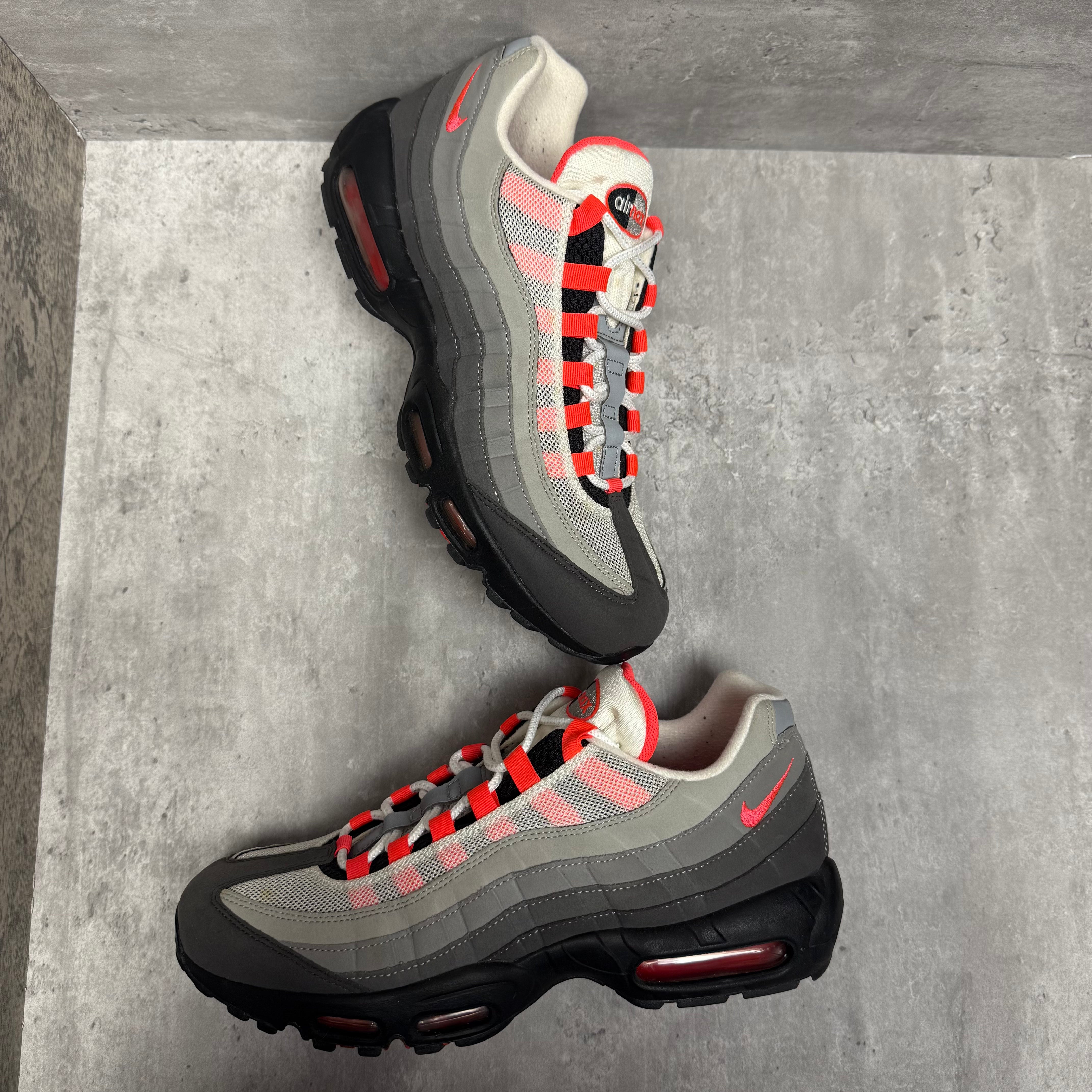 Nike Airmax 95 Solar Red 2018 - Cheshire Creps 