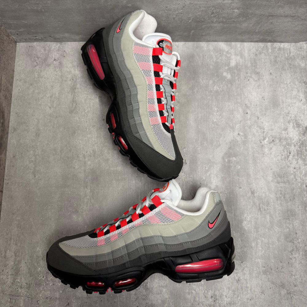 Nike Airmax 95 Solar Red ‘Big Bubble’ 2025 - Cheshire Creps