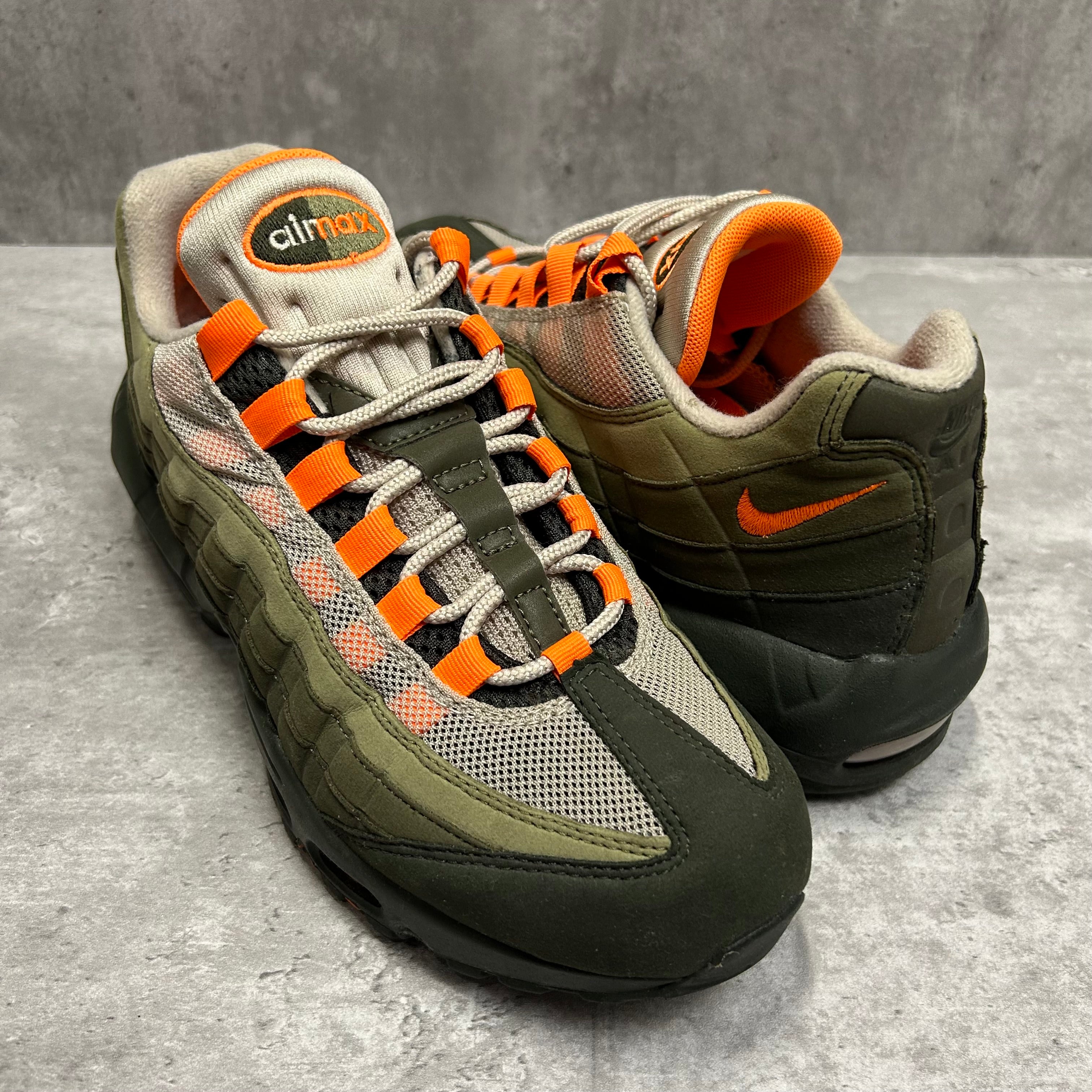air max 95 green and orange