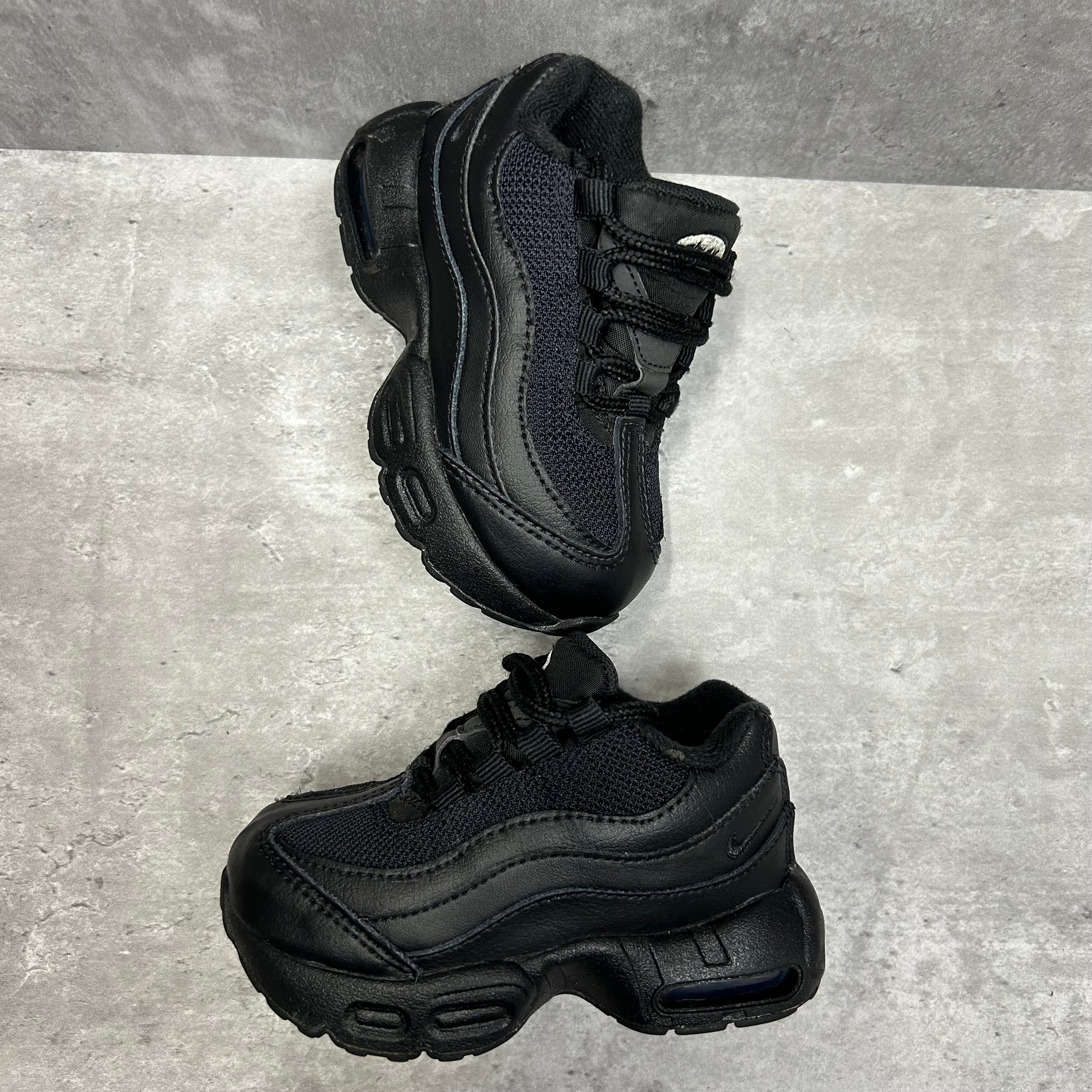 Nike Airmax 95 Triple Black TD - Cheshire Creps 